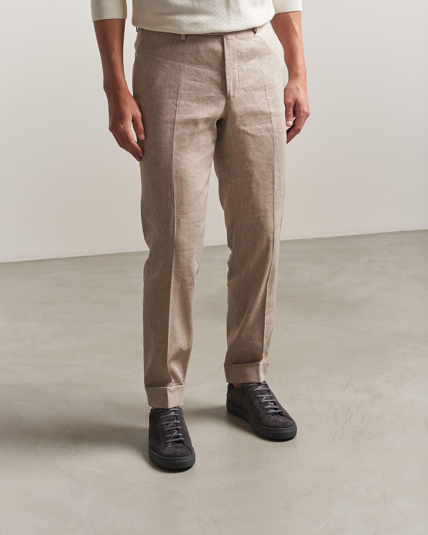 Hombres | Zapatillas | Myrqvist | Oaxen Monochrome III Sneakers Dark Grey Suede