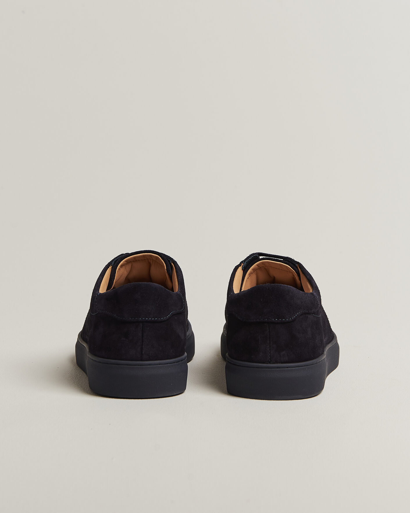 Hombres | Zapatillas | Myrqvist | Oaxen Monochrome III Sneakers Navy Suede