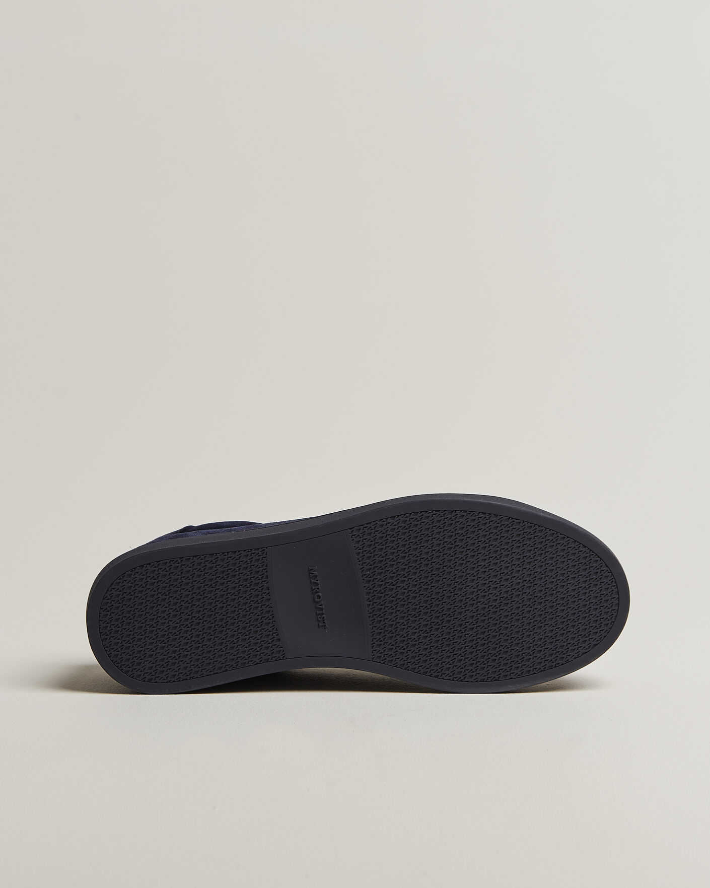 Hombres | Zapatillas | Myrqvist | Alnö Monochrome II Sneakers Midnight Blue Suede