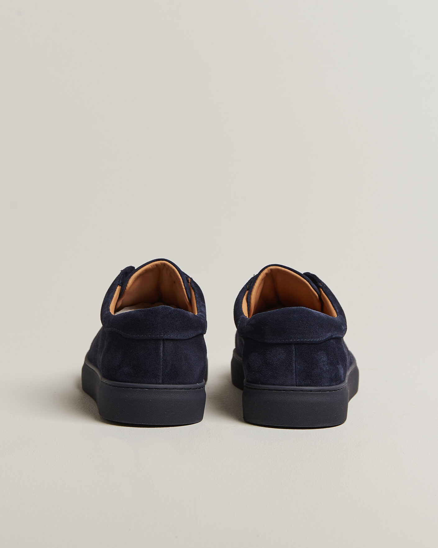 Hombres | Zapatillas | Myrqvist | Alnö Monochrome II Sneakers Midnight Blue Suede