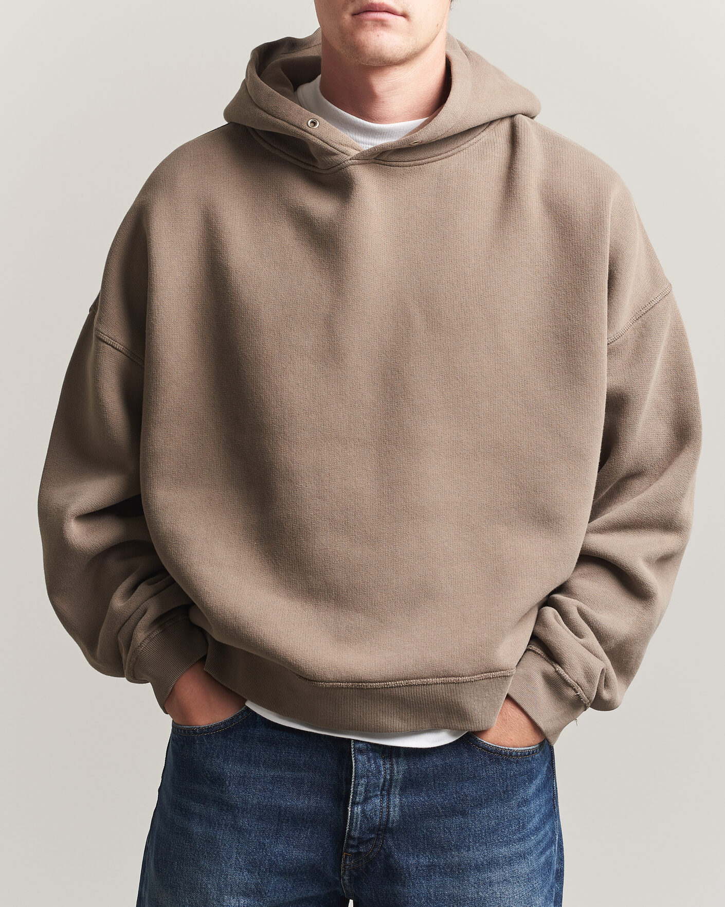 Hombres | Jerséis y prendas de punto | Sunflower | Hoodie Brown