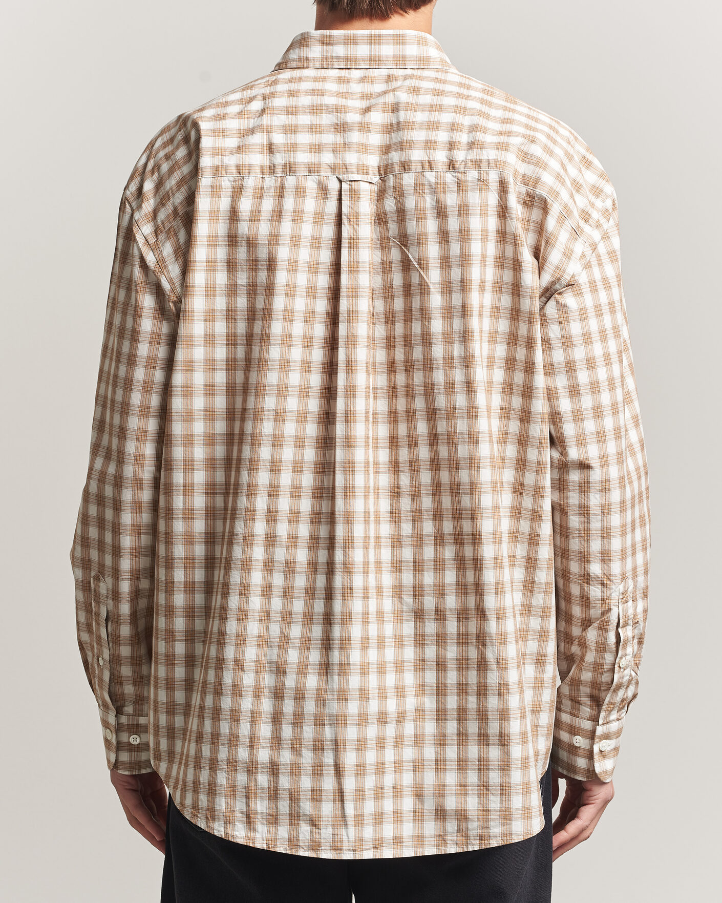 Hombres | Camisas | Sunflower | New Base Shirt Beige Check