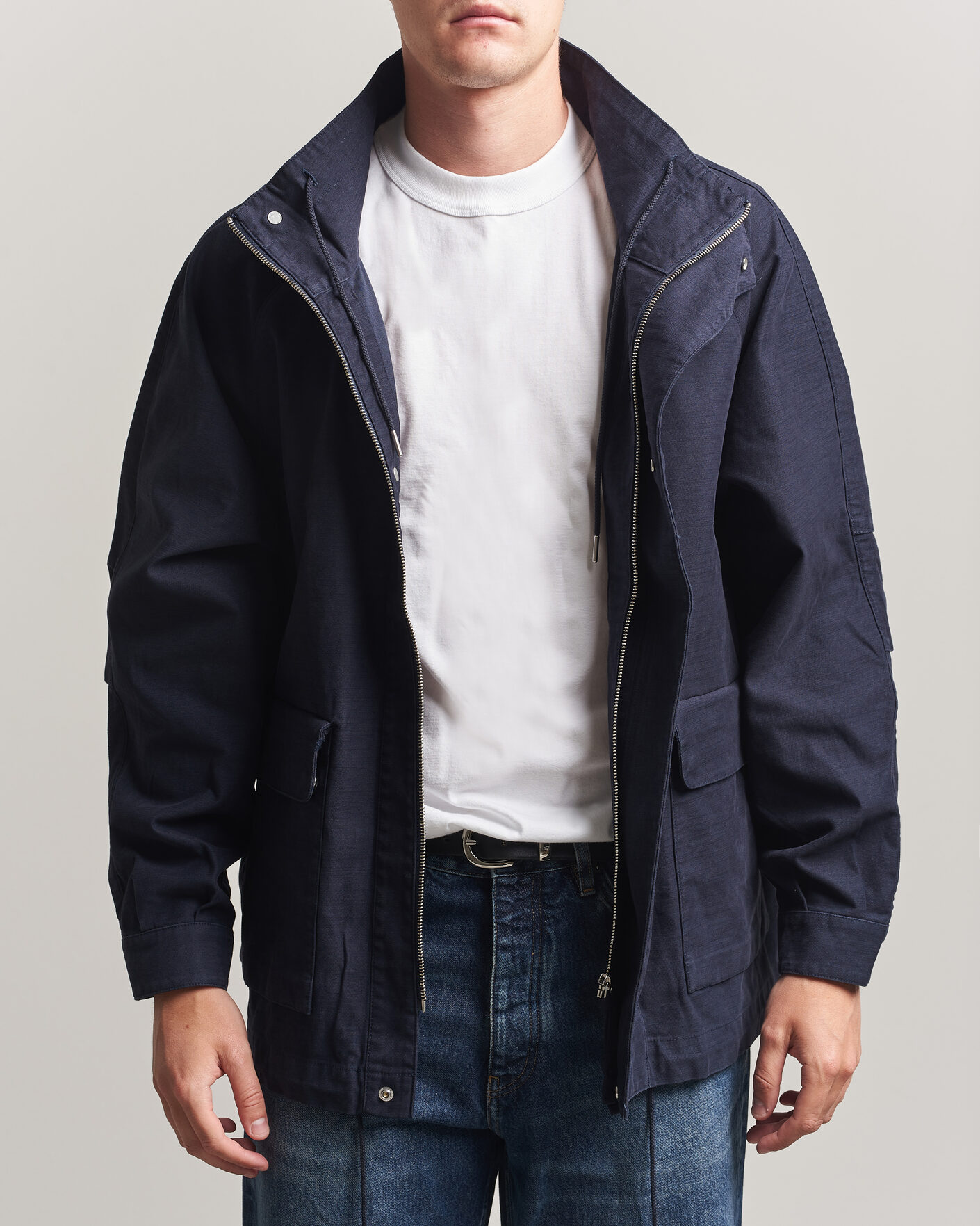Hombres | Abrigos y chaquetas | Sunflower | Field Jacket Navy