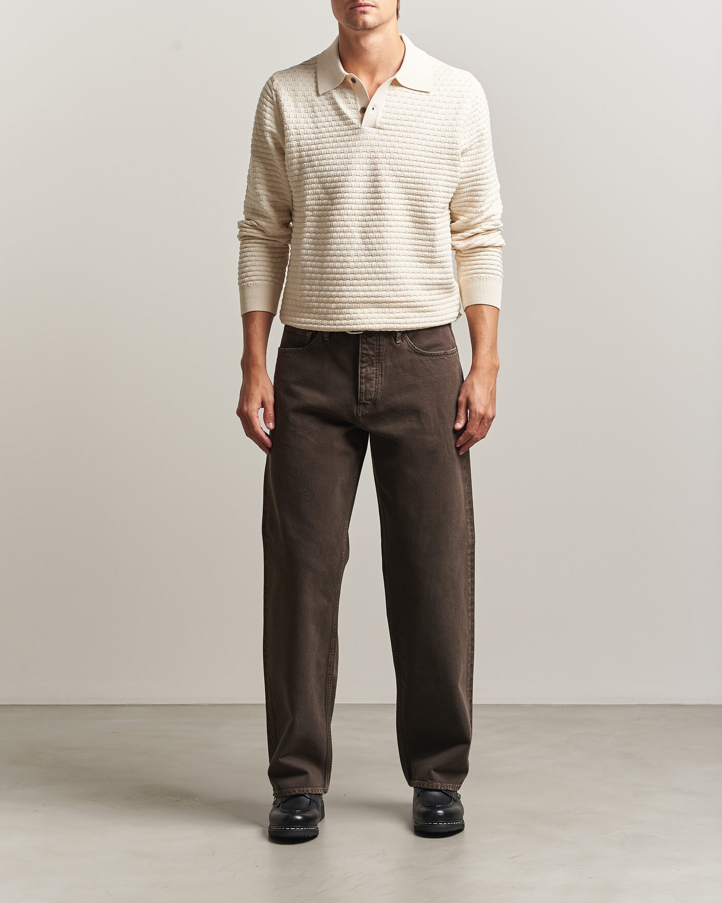 Hombres | Vaqueros | Sunflower | Loose Jeans Vintage Brown