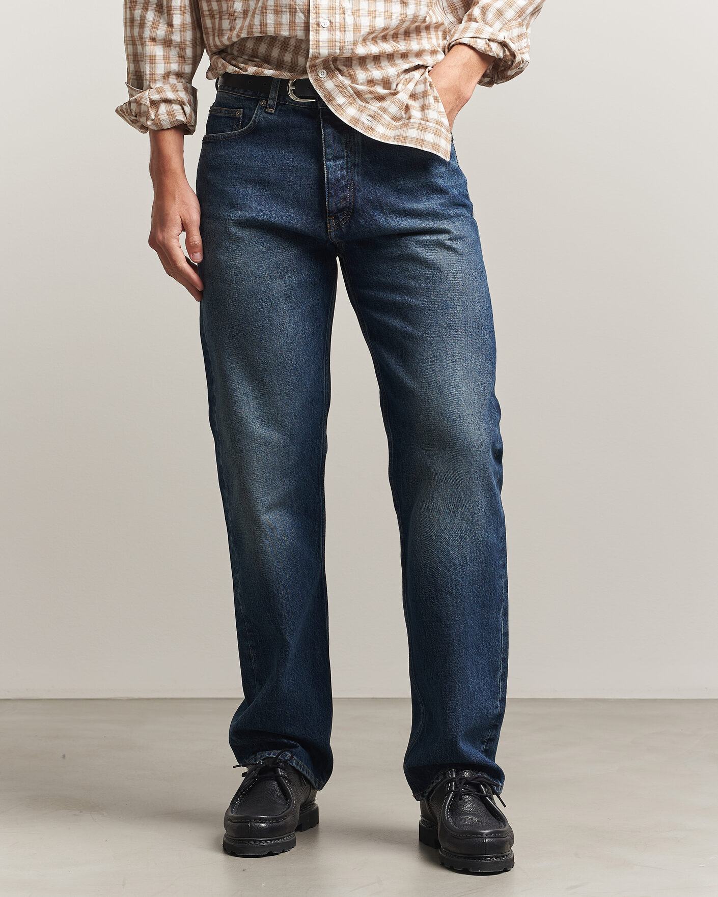 Hombres | Vaqueros | Sunflower | New Standard Jeans Dark Blue Worn