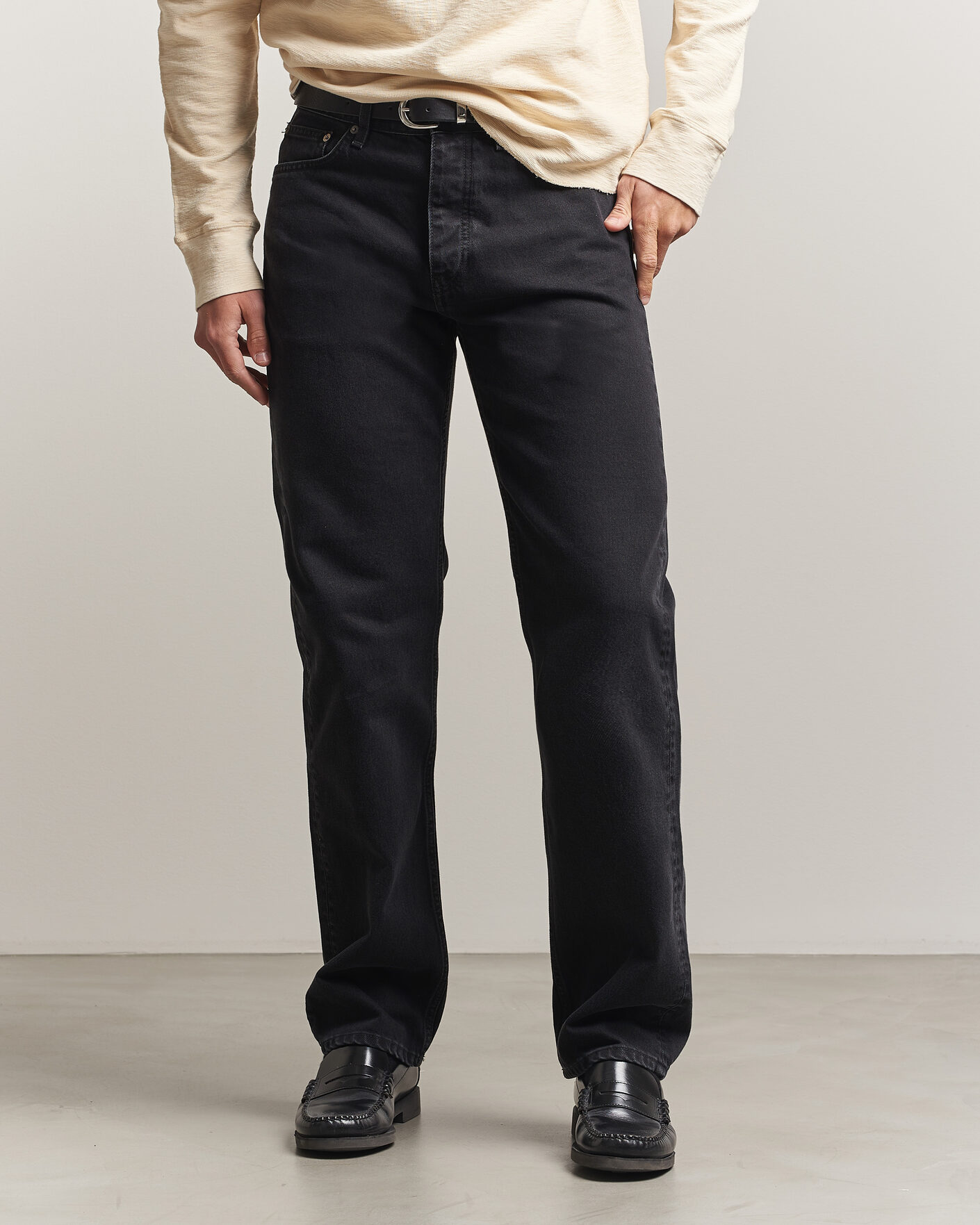 Hombres | Business & Beyond | Sunflower | New Standard Jeans Washed Black