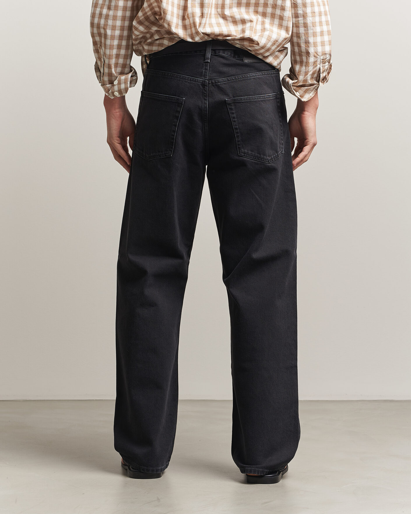 Hombres | Pantalones | Sunflower | Loose Jeans Washed Black