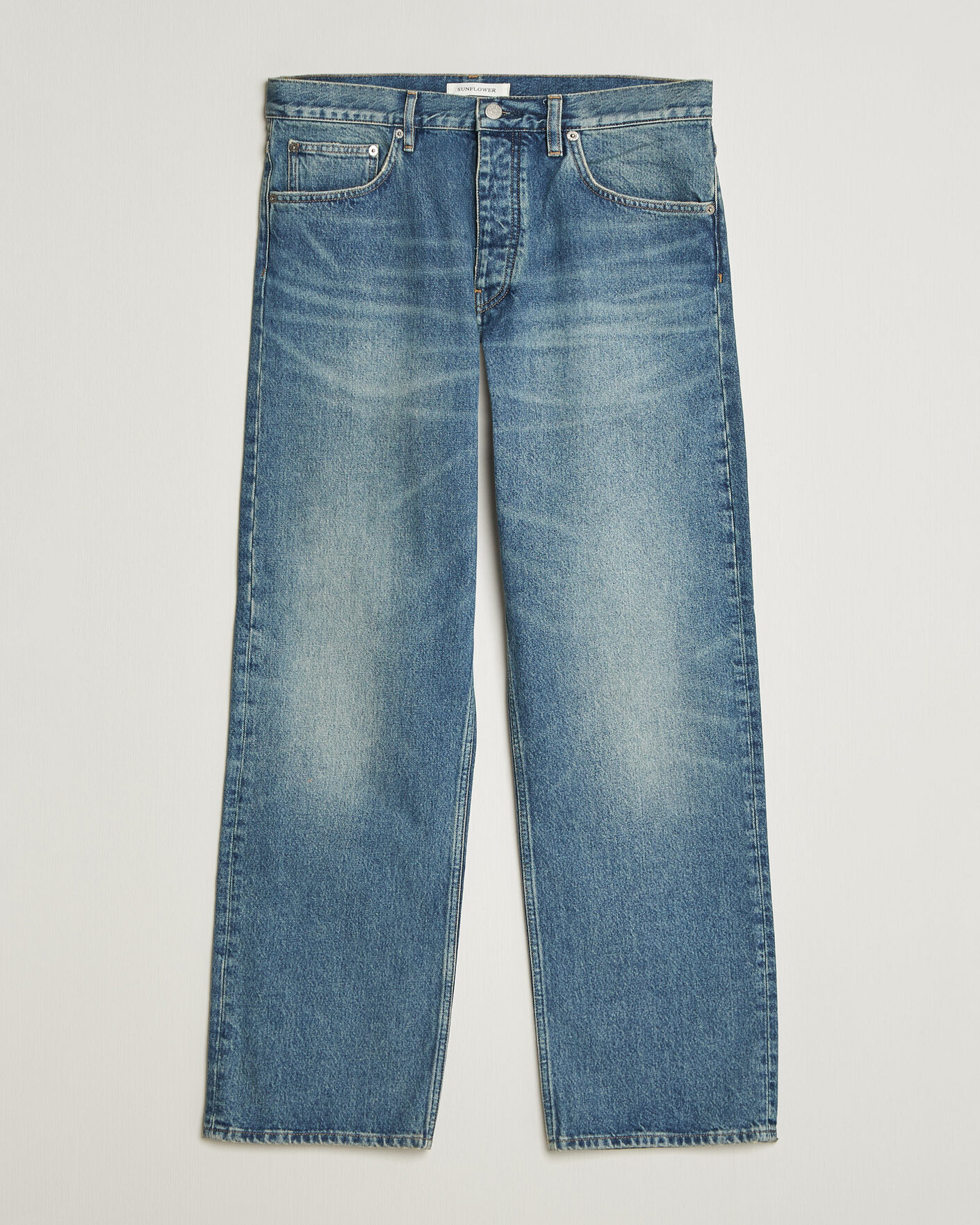 Hombres | Pantalones | Sunflower | Loose Jeans Blue Vintage