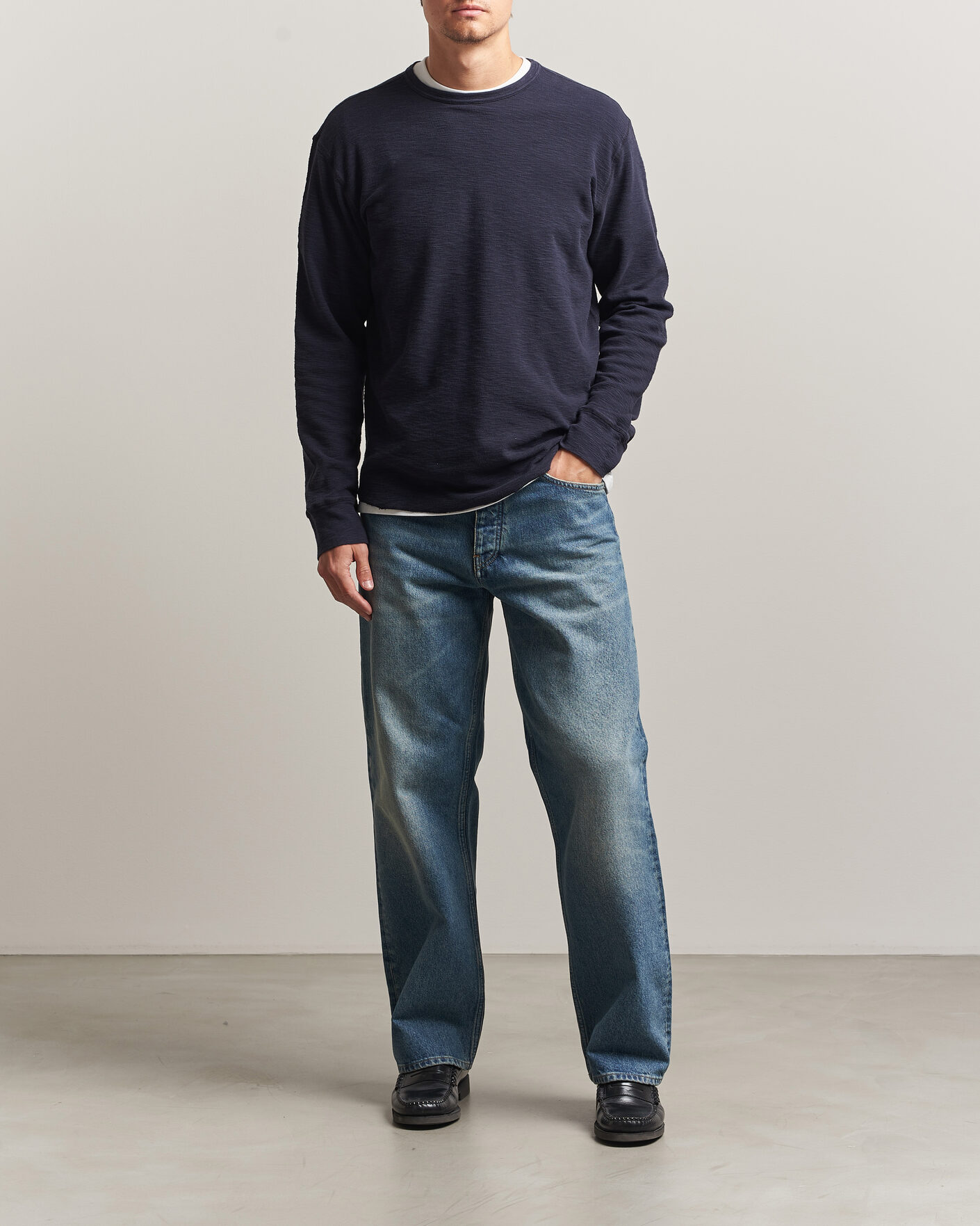 Hombres | Pantalones | Sunflower | Loose Jeans Blue Vintage