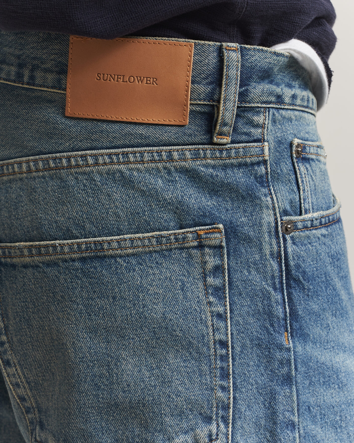 Hombres | Pantalones | Sunflower | Loose Jeans Blue Vintage
