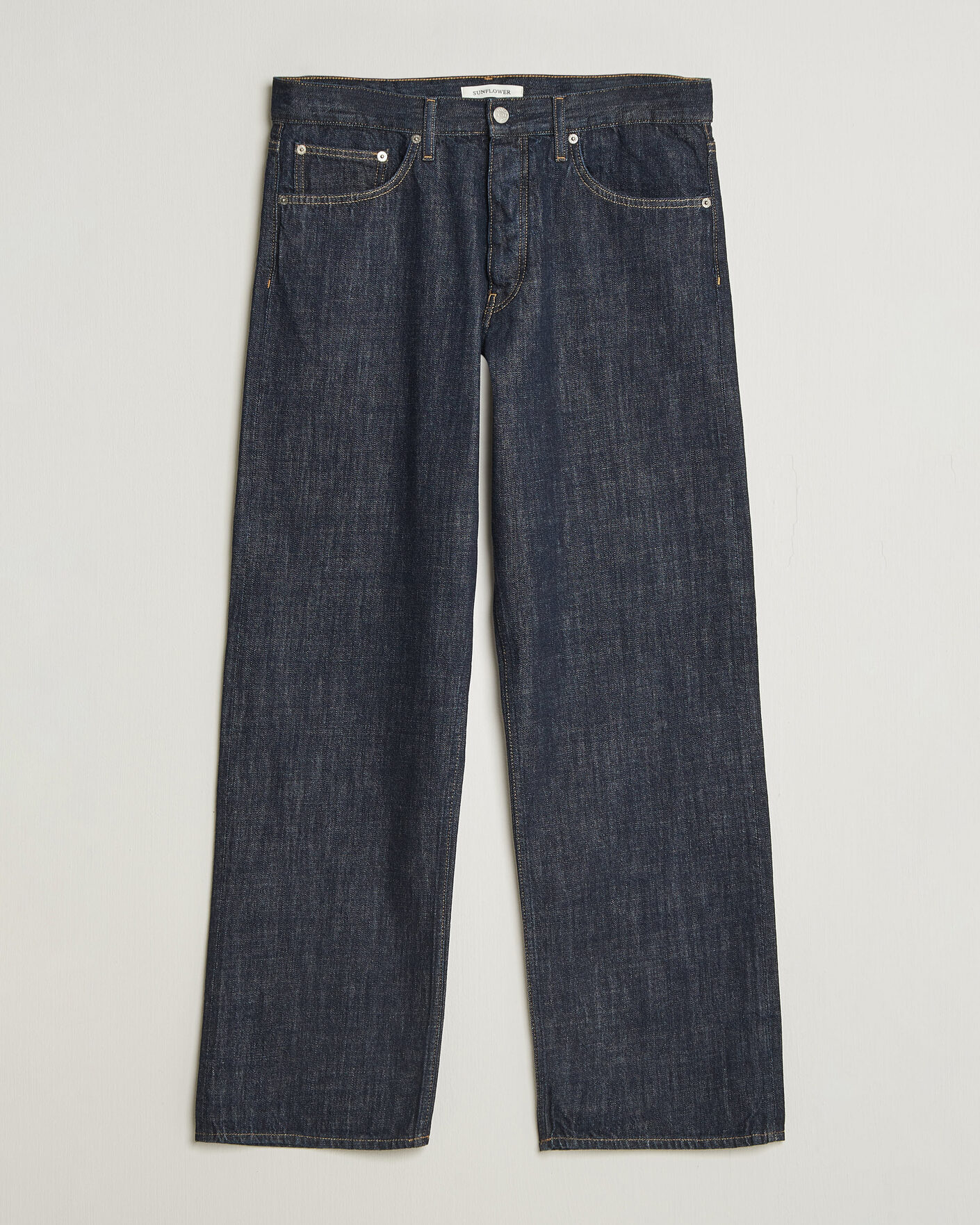 Hombres | Pantalones | Sunflower | Loose Jeans Simple Rinse