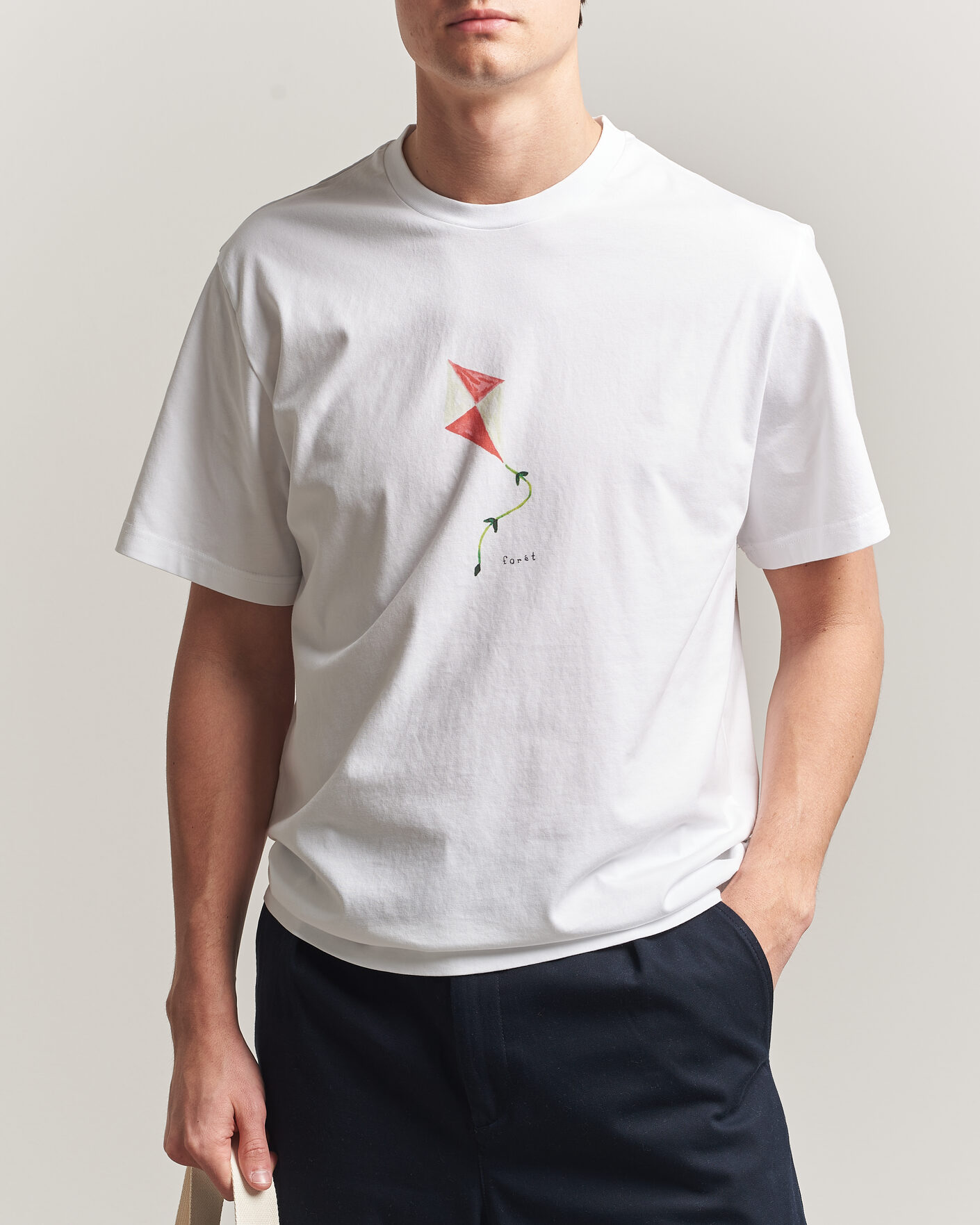 Hombres | Camisetas | Forét | Fly T-Shirt White