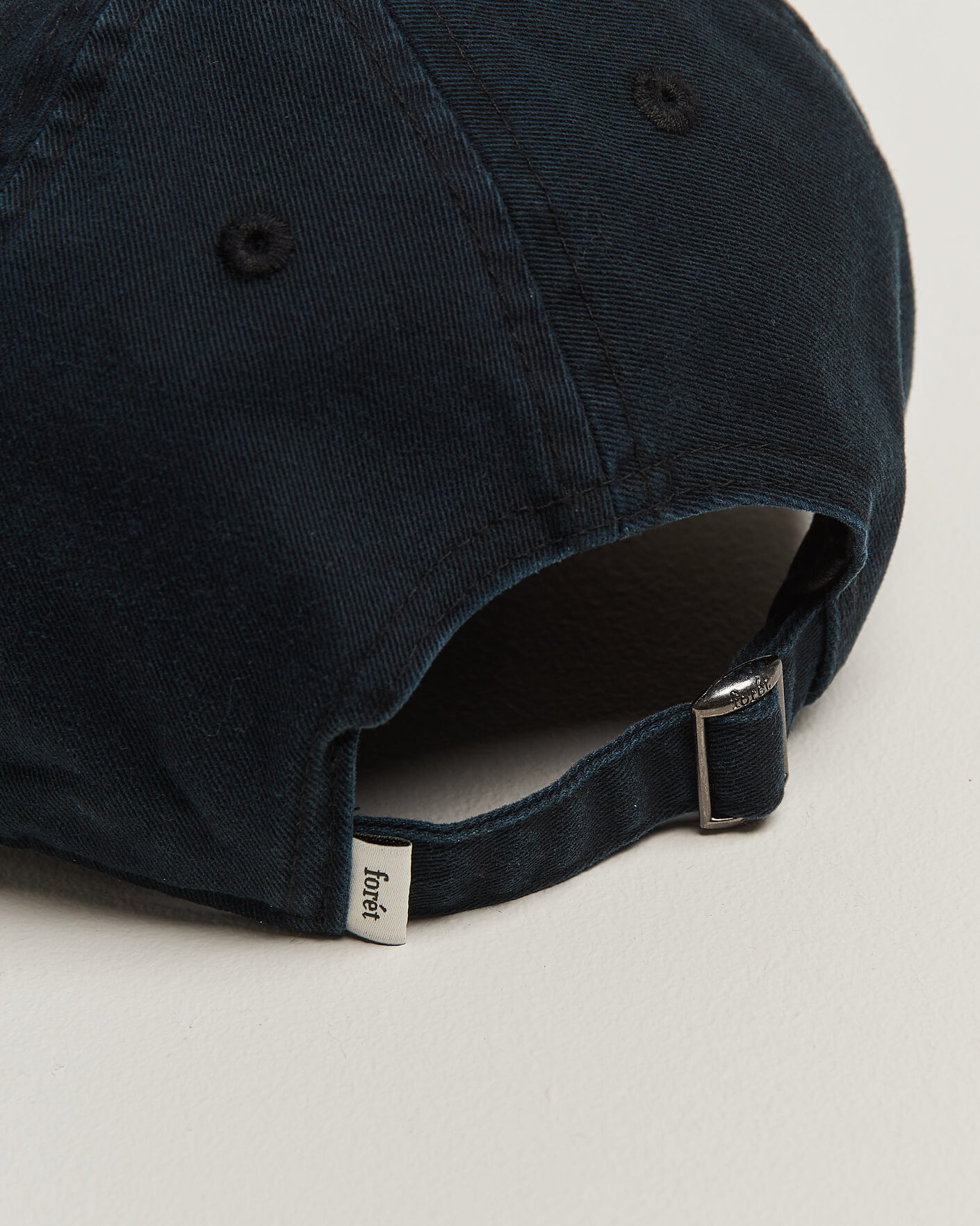 Hombres | Forét Slow Down Washed Cap Black | Forét | Slow Down Washed Cap Black