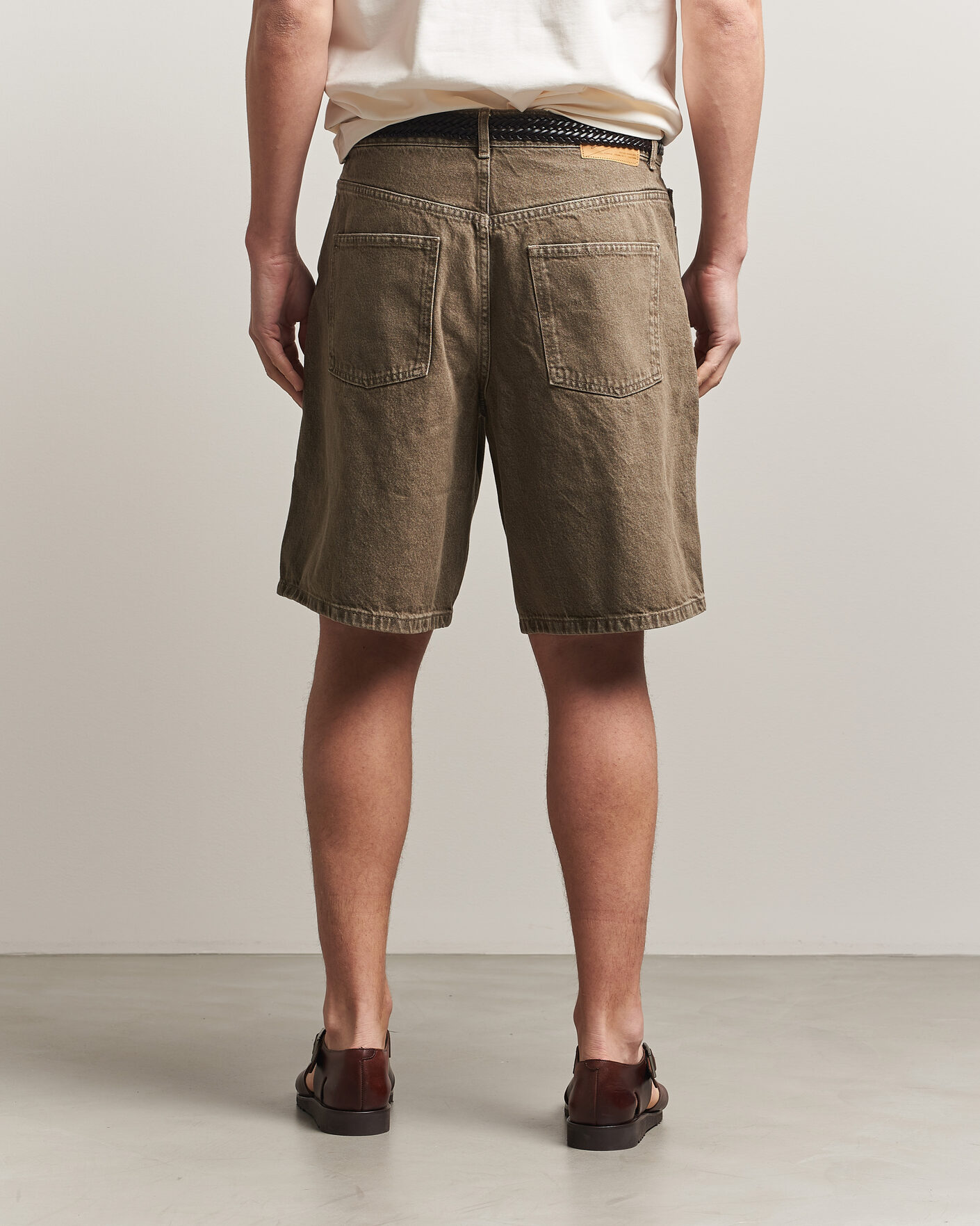 Hombres | Pantalones cortos | LES DEUX | Denim Shorts Light Brown
