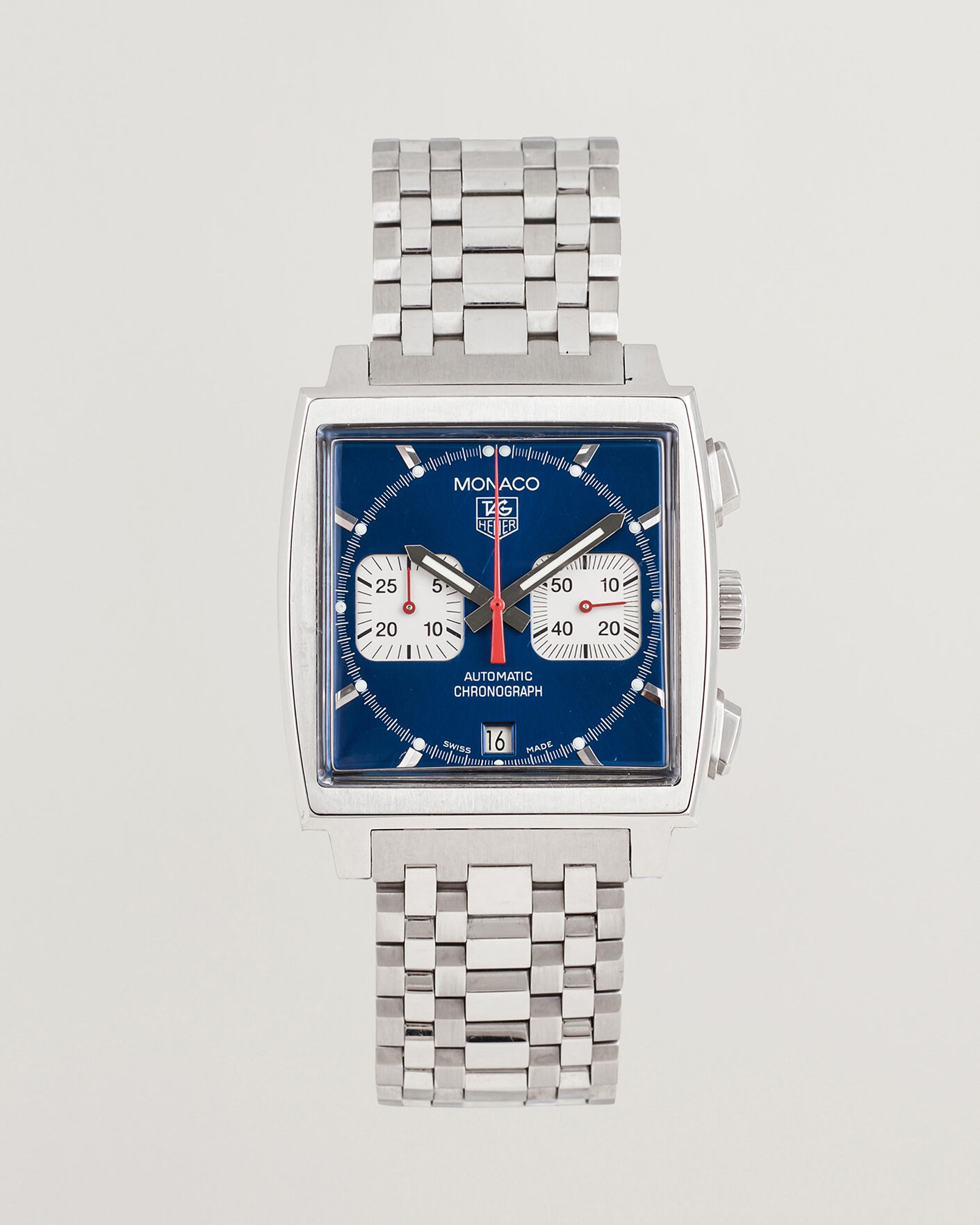 Hombres | Pre-Owned & Vintage Watches | Tag Heuer Pre-Owned | Monaco Steve McQueen