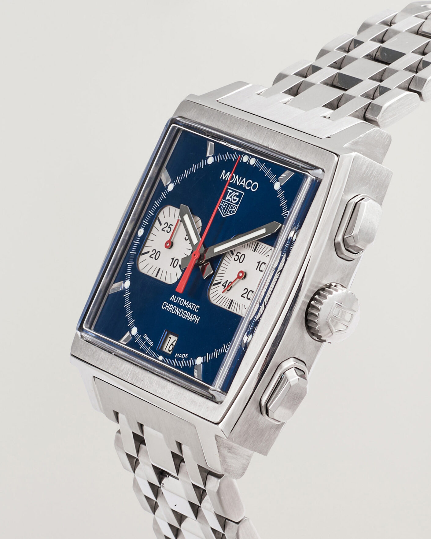 Hombres | Pre-Owned & Vintage Watches | Tag Heuer Pre-Owned | Monaco Steve McQueen
