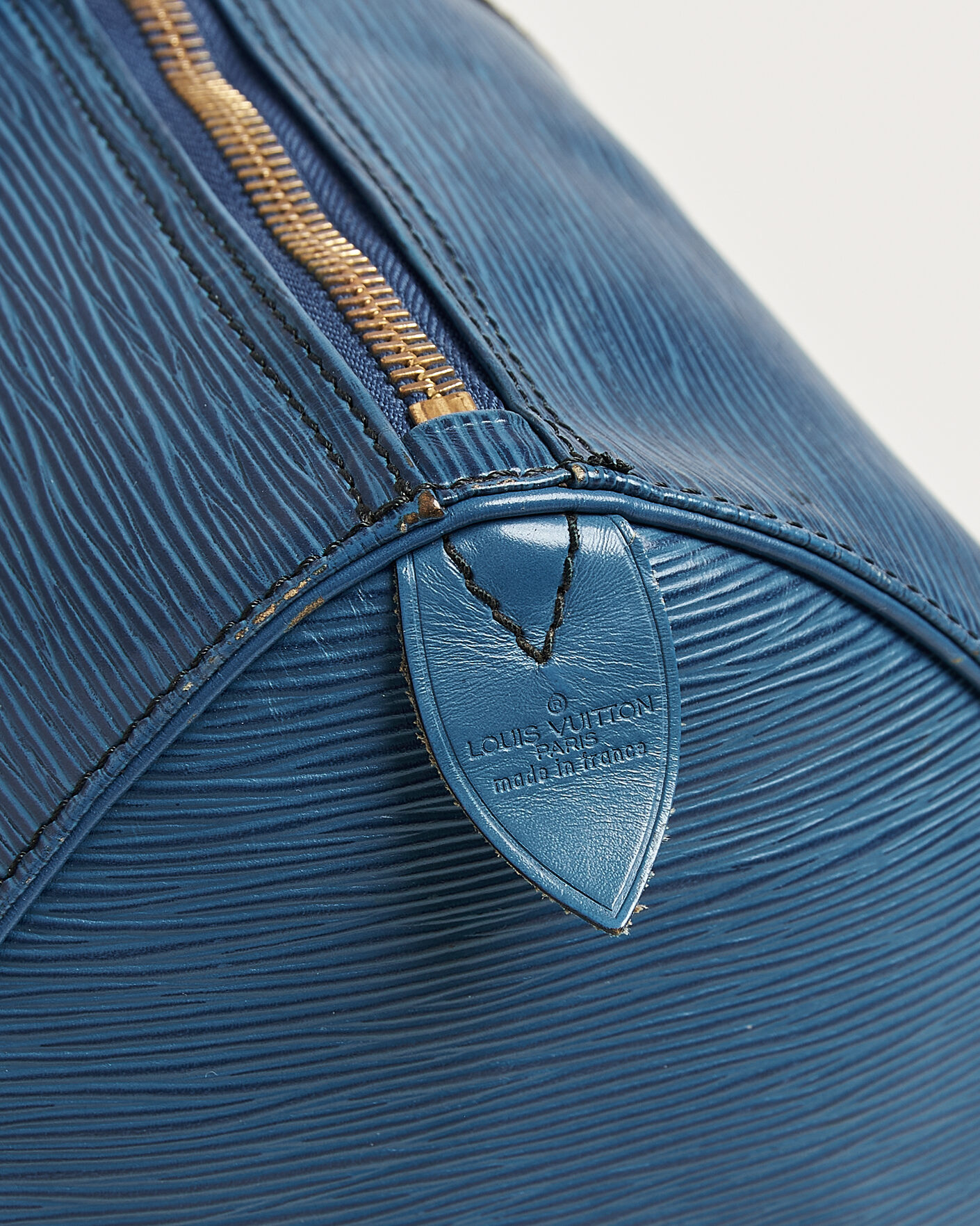 Hombres | Pre-Owned & Vintage Bags | Louis Vuitton Pre-Owned | Keepall 45 Epi Leather Blue