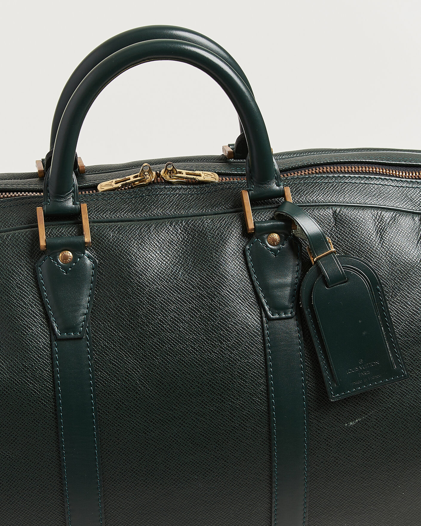 Hombres | Pre-Owned & Vintage Bags | Louis Vuitton Pre-Owned | Taiga Kendall GM Bag Green