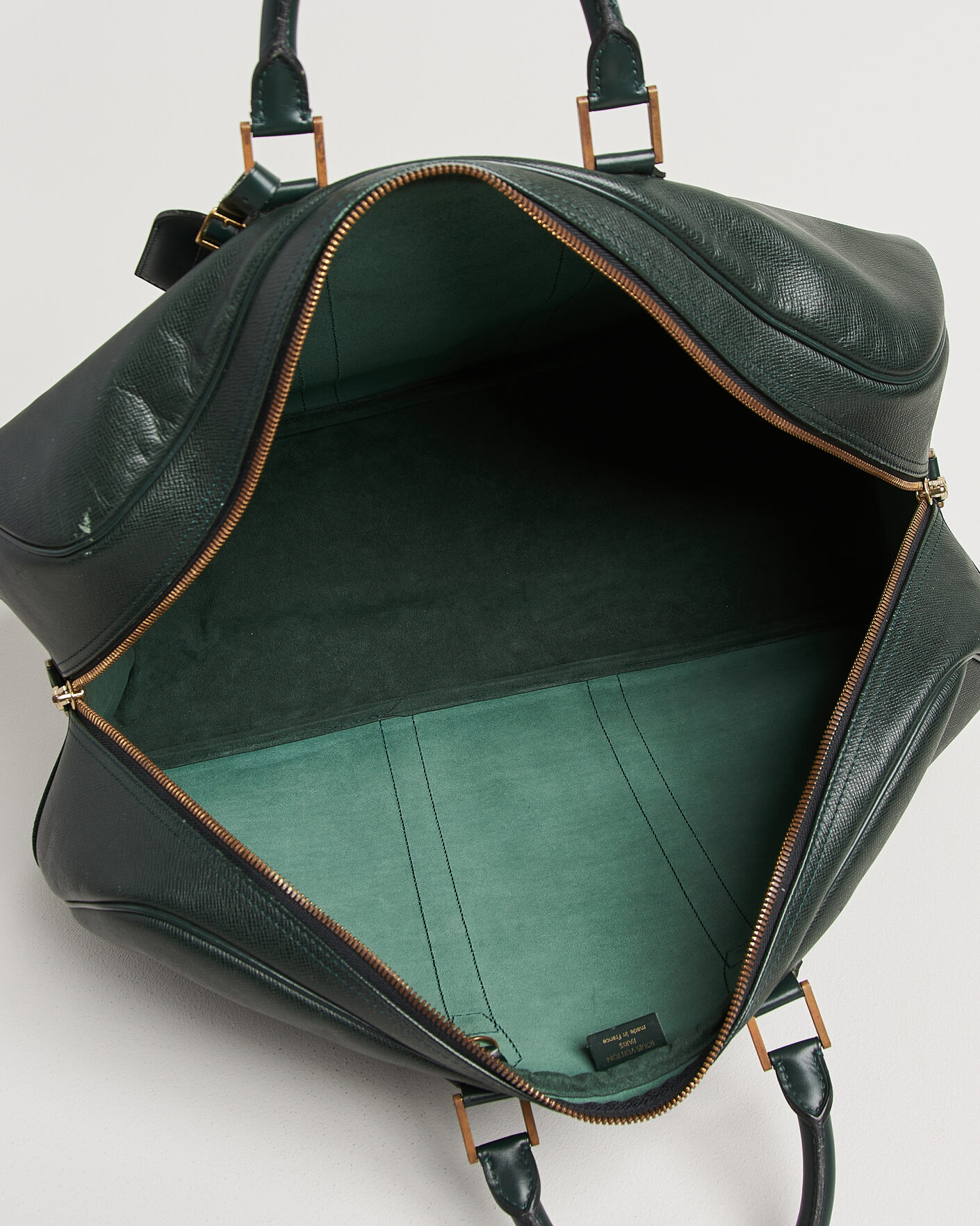 Hombres | Pre-Owned & Vintage Bags | Louis Vuitton Pre-Owned | Taiga Kendall GM Bag Green