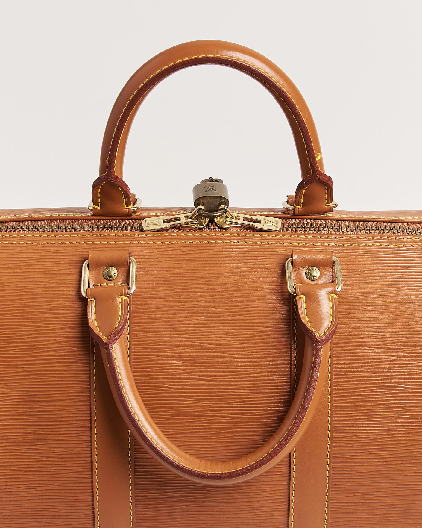 Hombres | Pre-Owned & Vintage Bags | Louis Vuitton Pre-Owned | Keepall Epi Leather 45 Brown