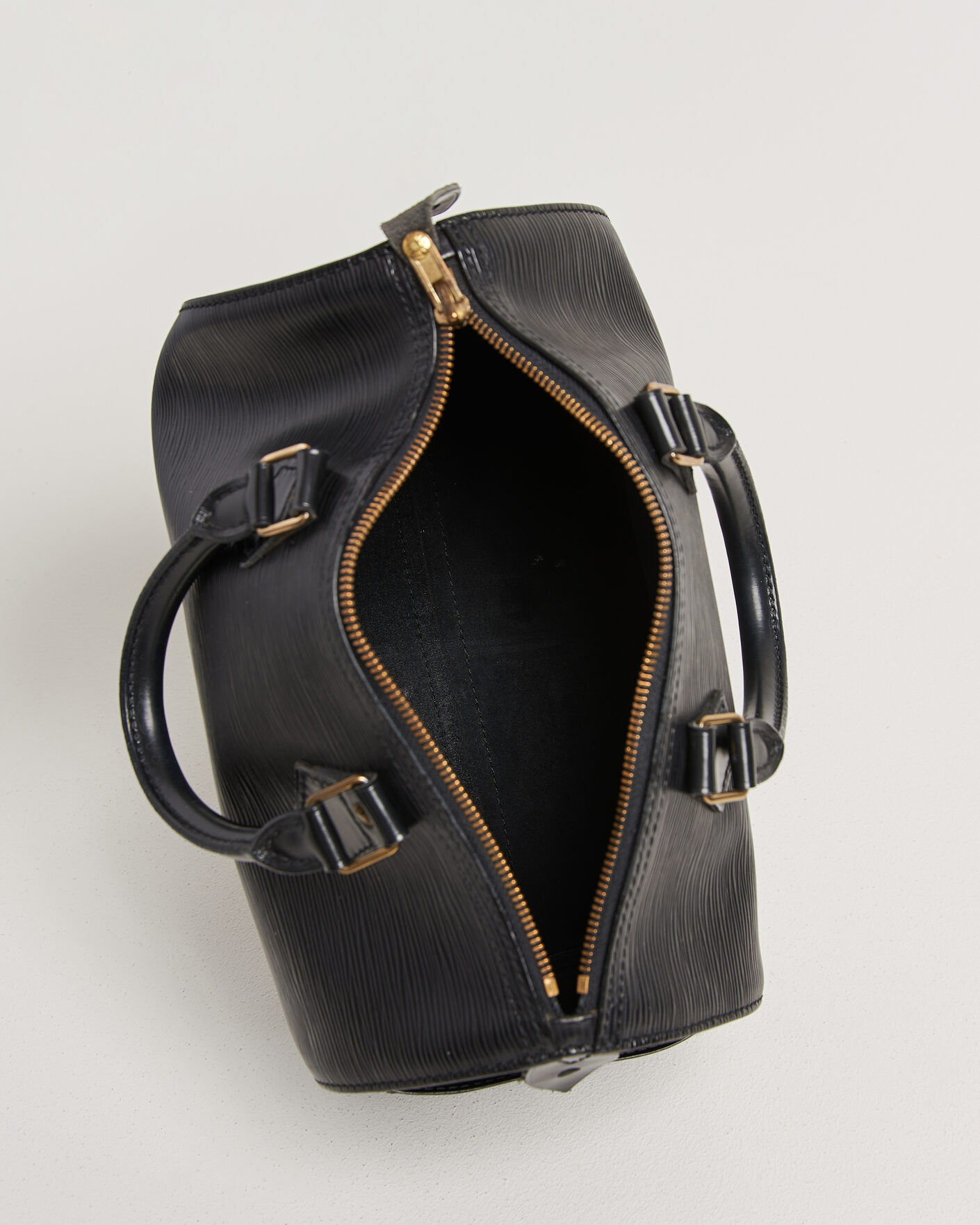 Hombres | Pre-Owned & Vintage Bags | Louis Vuitton Pre-Owned | Speedy Epi Leather 25 Black