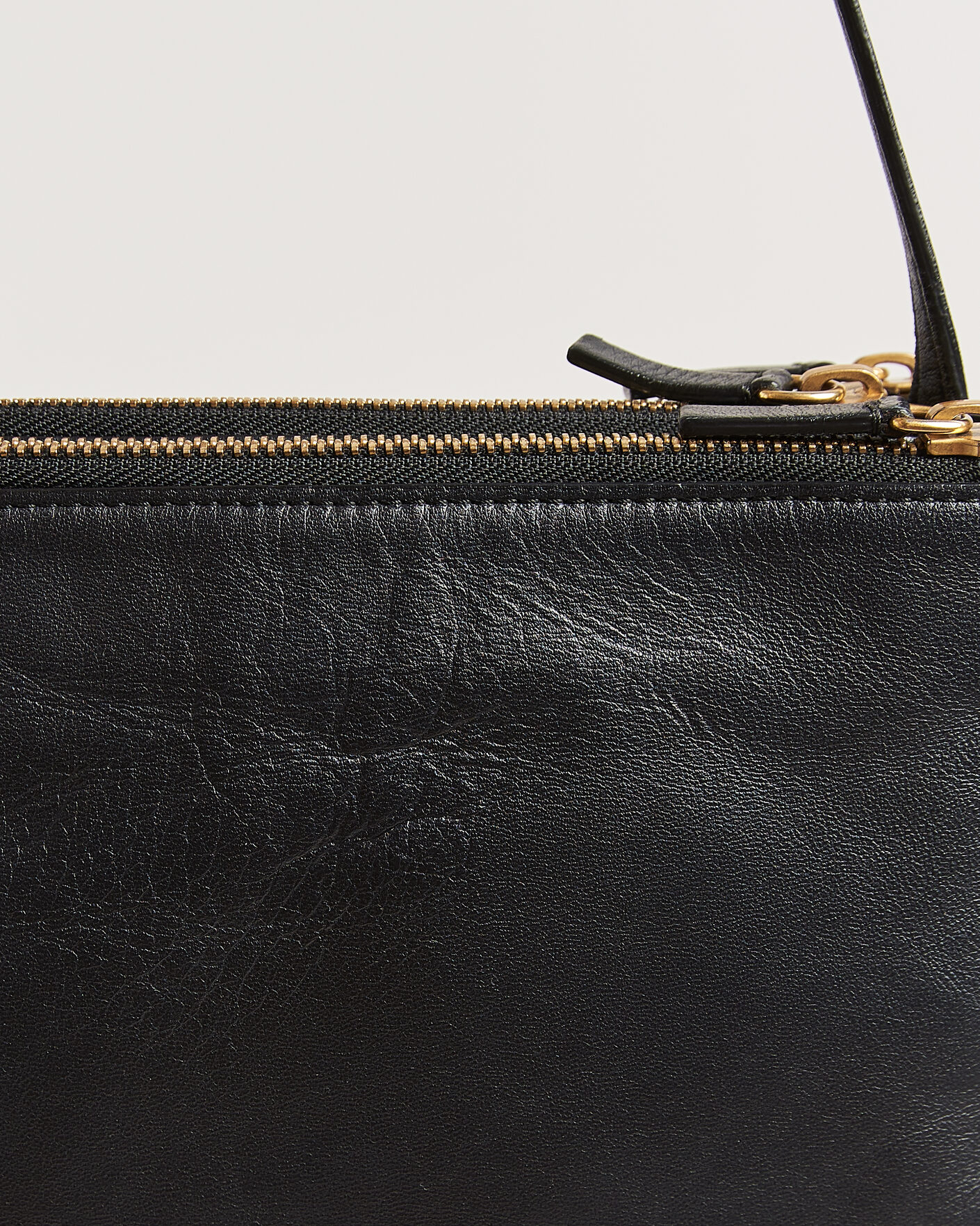 Hombres | Pre-Owned & Vintage Bags | Celine Pre-Owned | Trio Bag Small Leather Black