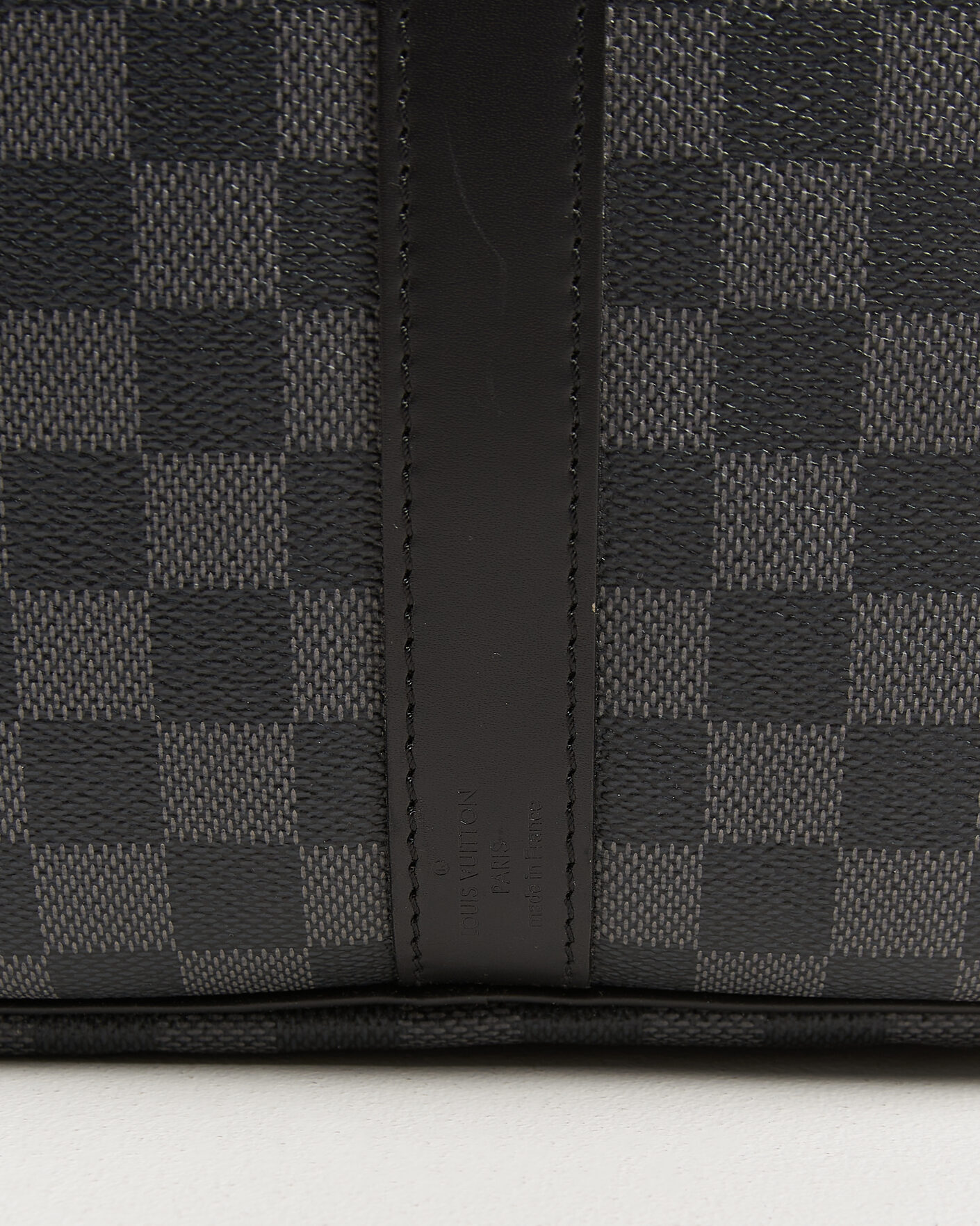 Hombres | Pre-Owned & Vintage Bags | Louis Vuitton Pre-Owned | Keepall Bandouliére 55 Damier Graphite