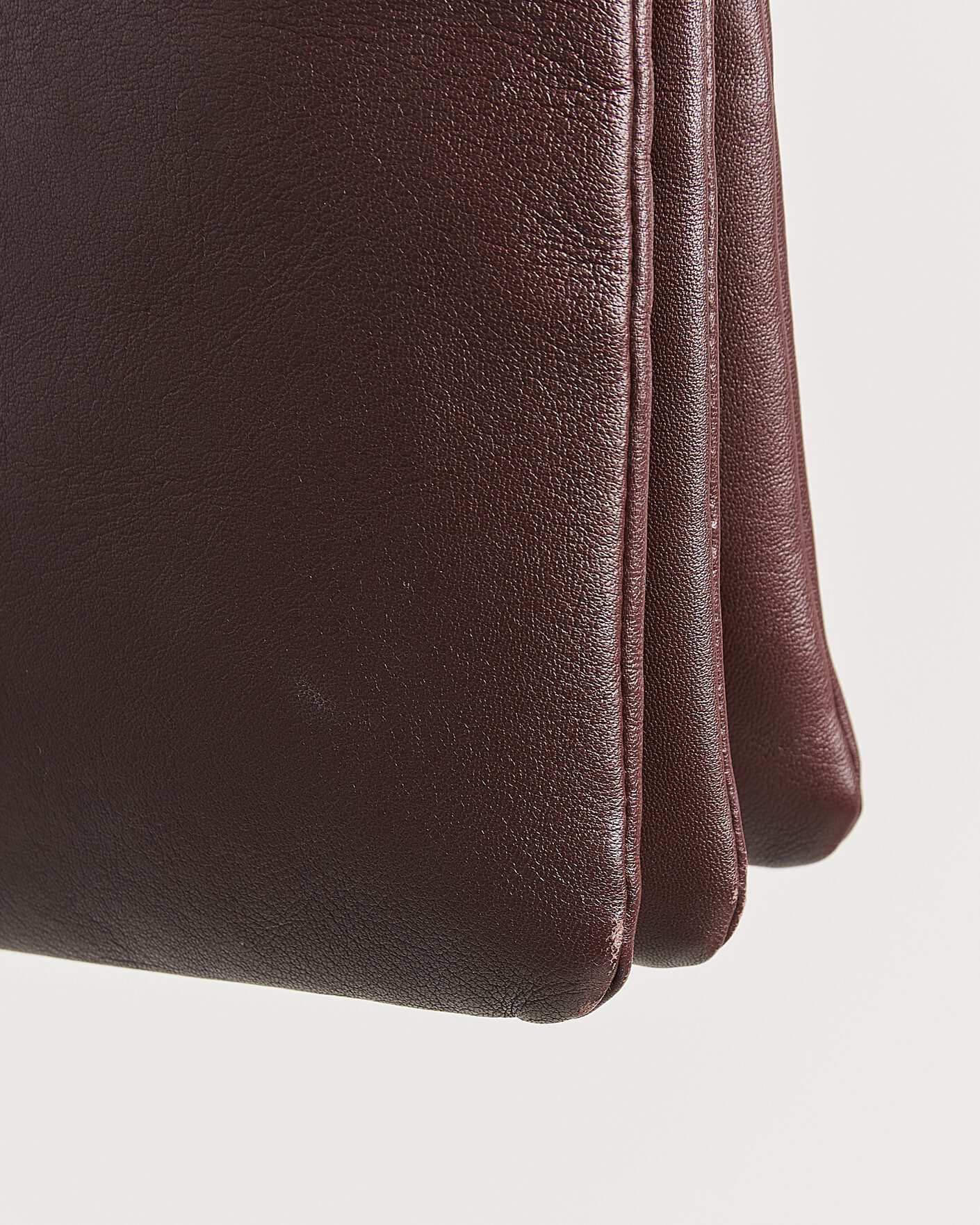 Hombres | Pre-Owned & Vintage Bags | Celine Pre-Owned | Trio Bag Medium Leather Burgundy