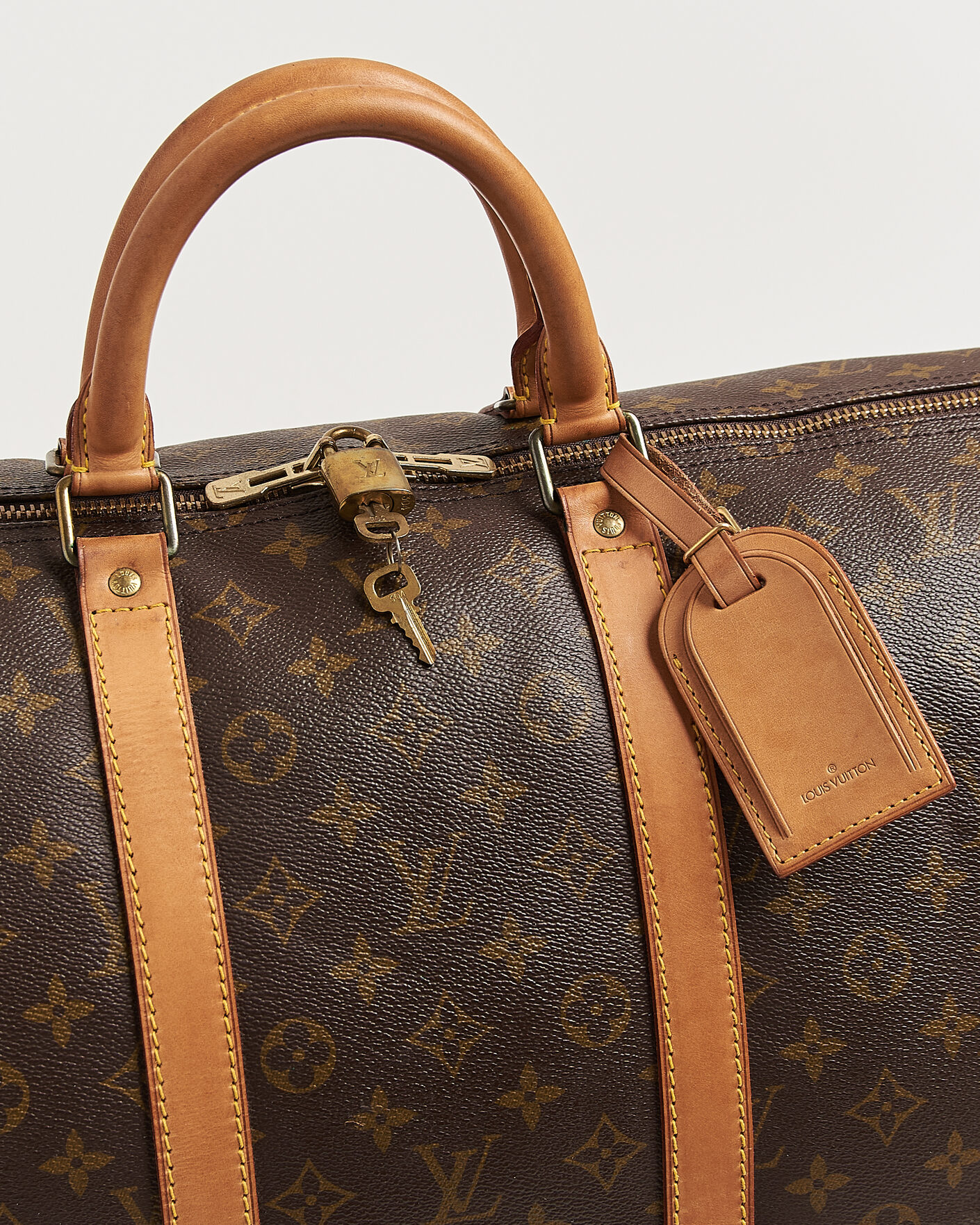 Hombres | Pre-Owned & Vintage Bags | Louis Vuitton Pre-Owned | Keepall Bandouliére 55 Monogram