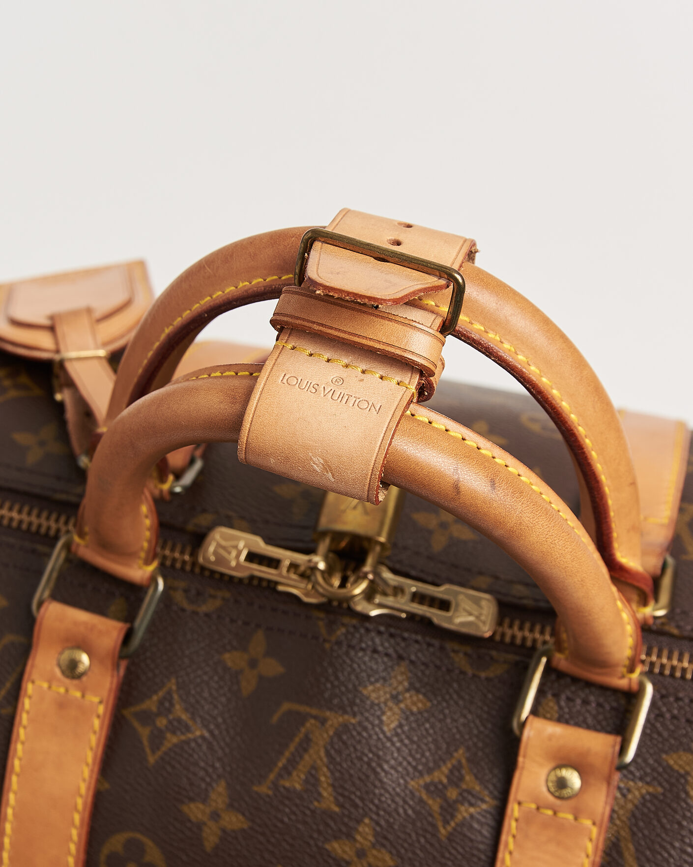Hombres | Pre-Owned & Vintage Bags | Louis Vuitton Pre-Owned | Keepall Bandouliére 55 Monogram