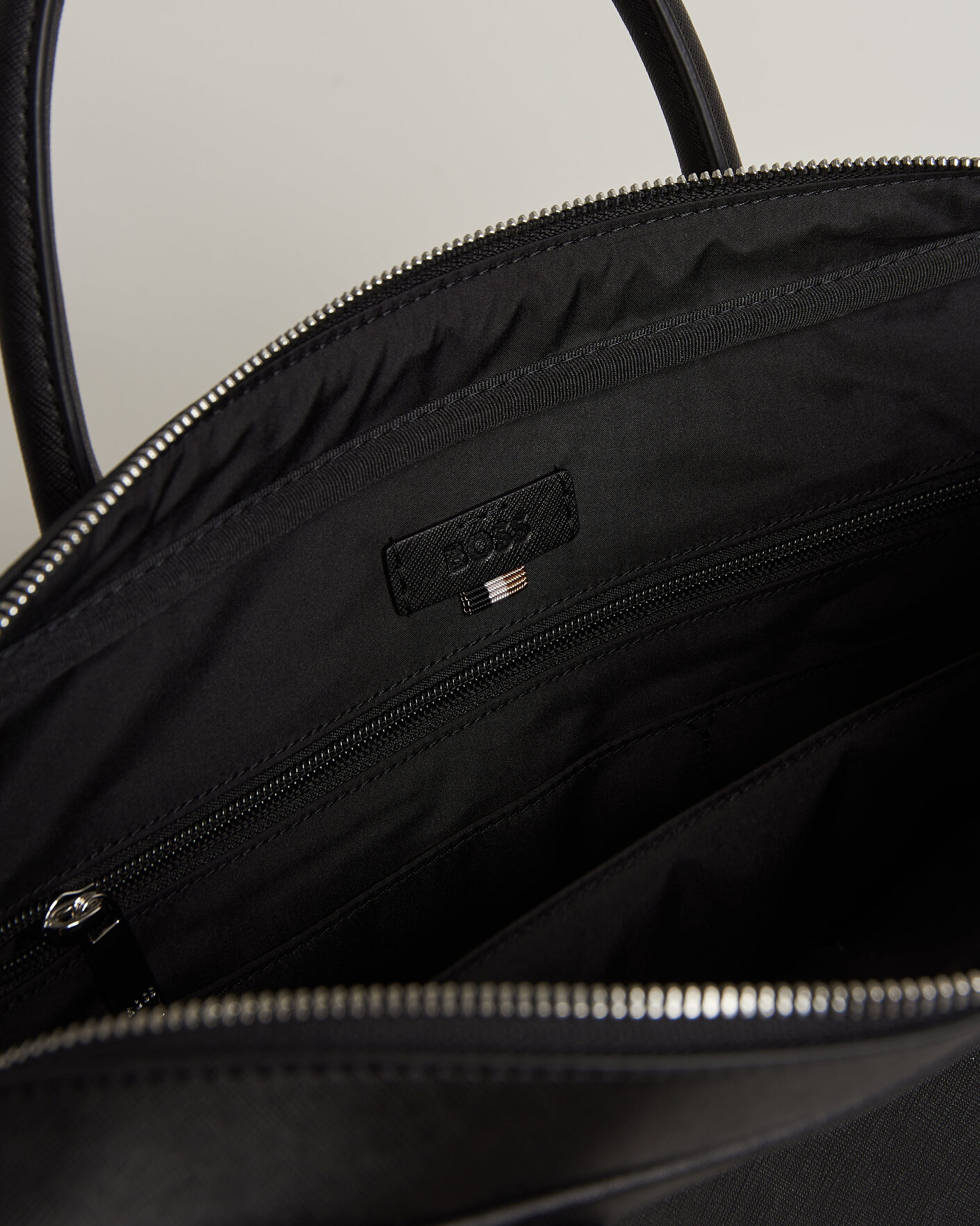 Hombres | Bolsos | BOSS BLACK | Northon Leather Document Case Black