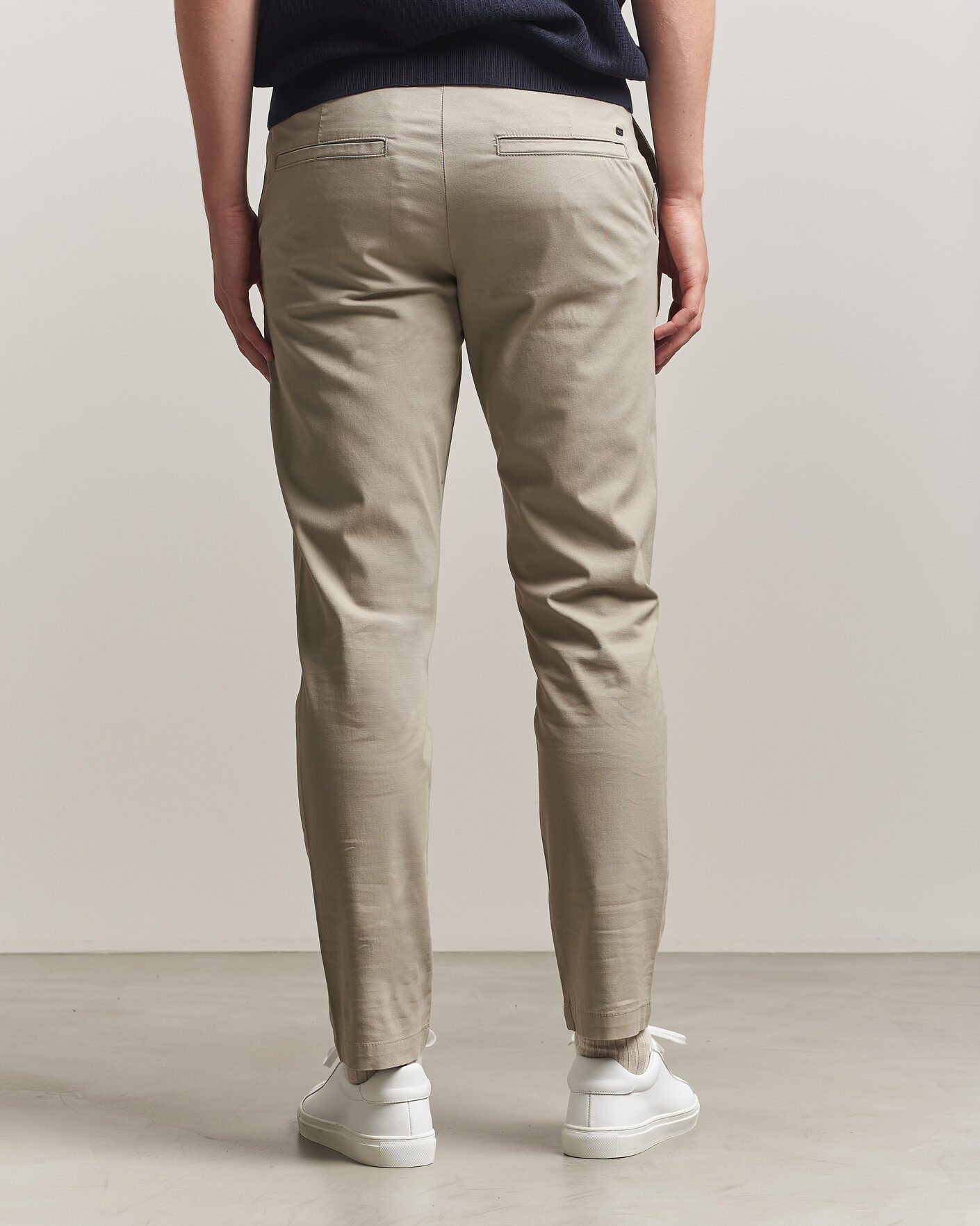 Hombres | Pantalones | BOSS BLACK | Kaiton Structured Chinos Open Beige