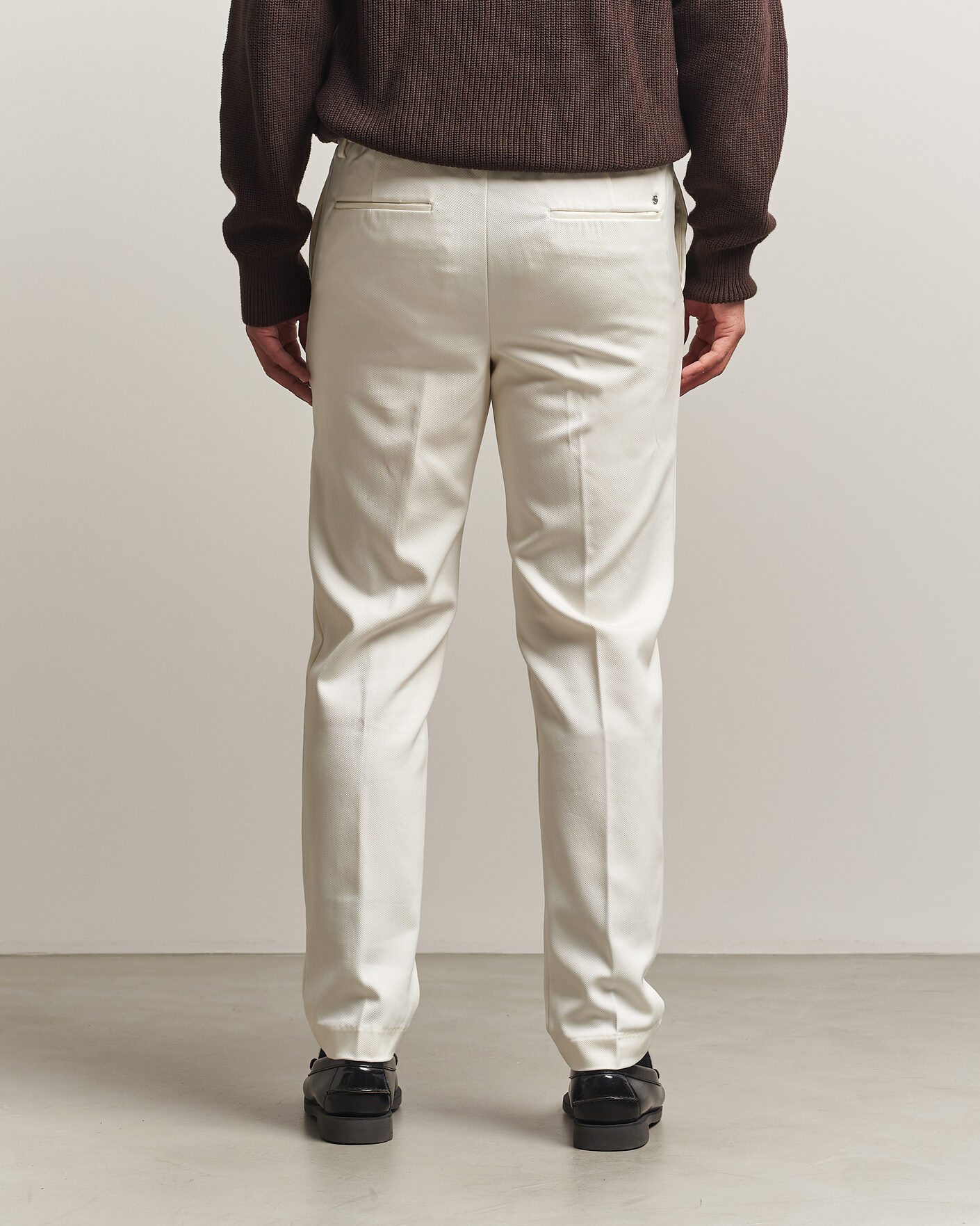 Hombres | Pantalones | BOSS BLACK | Kane Drawstring Trousers Open White