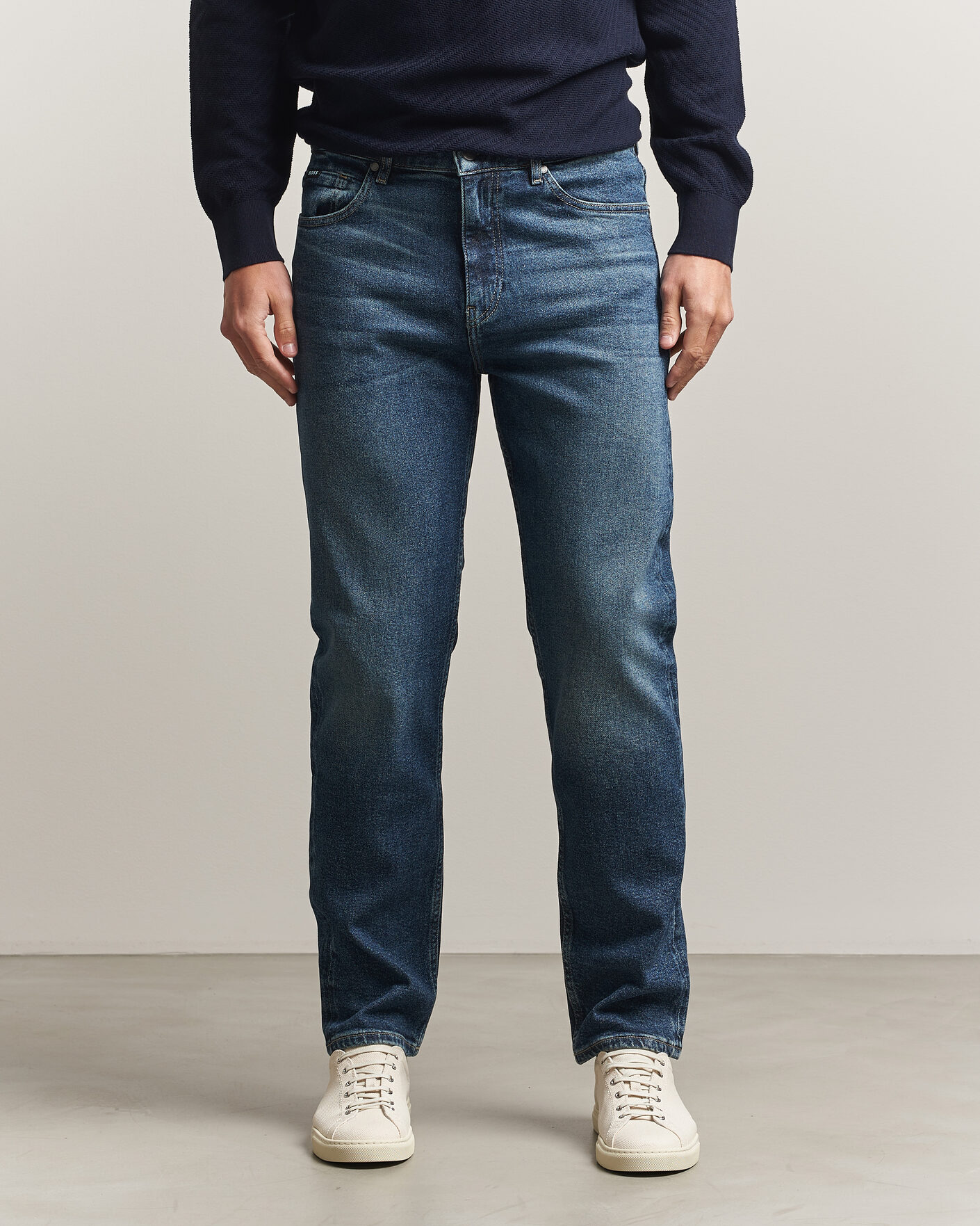 Hombres | Pantalones | BOSS BLACK | Ogden Regular Fit Jeans Medium Blue