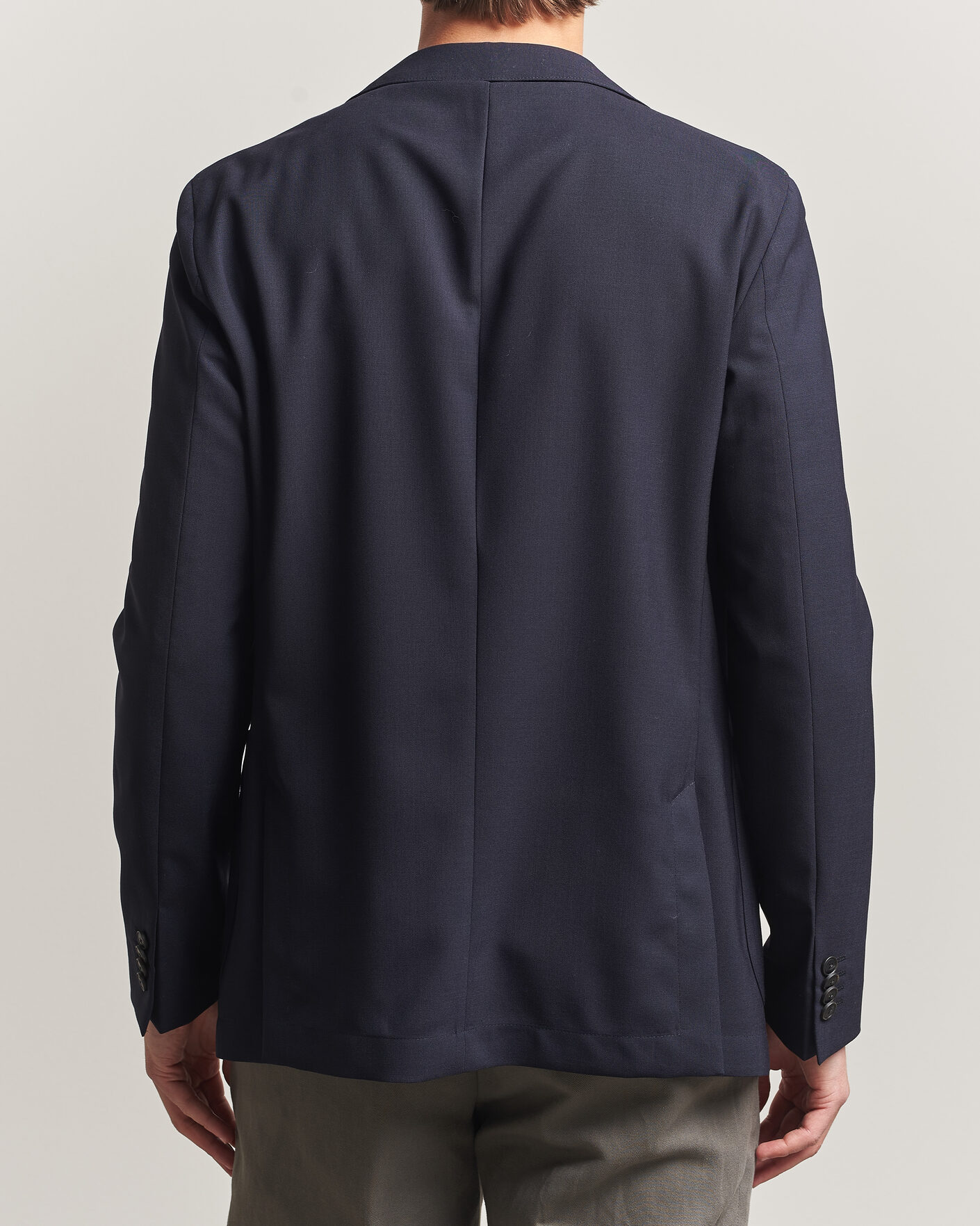 Hombres | Blazers | BOSS BLACK | Hanry Wool Patch Pocket Blazer Dark Blue