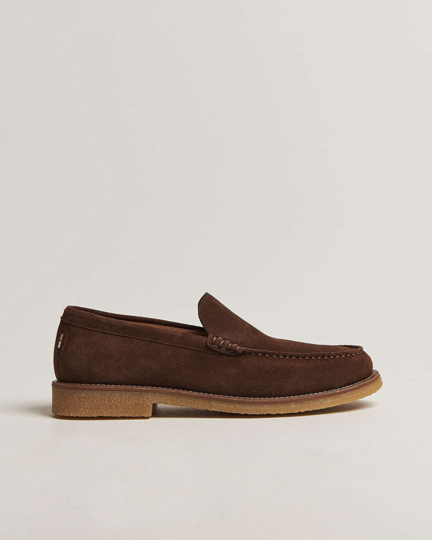 Hombres | Mocasines | BOSS BLACK | Kope Suede Moccasin Dark Brown