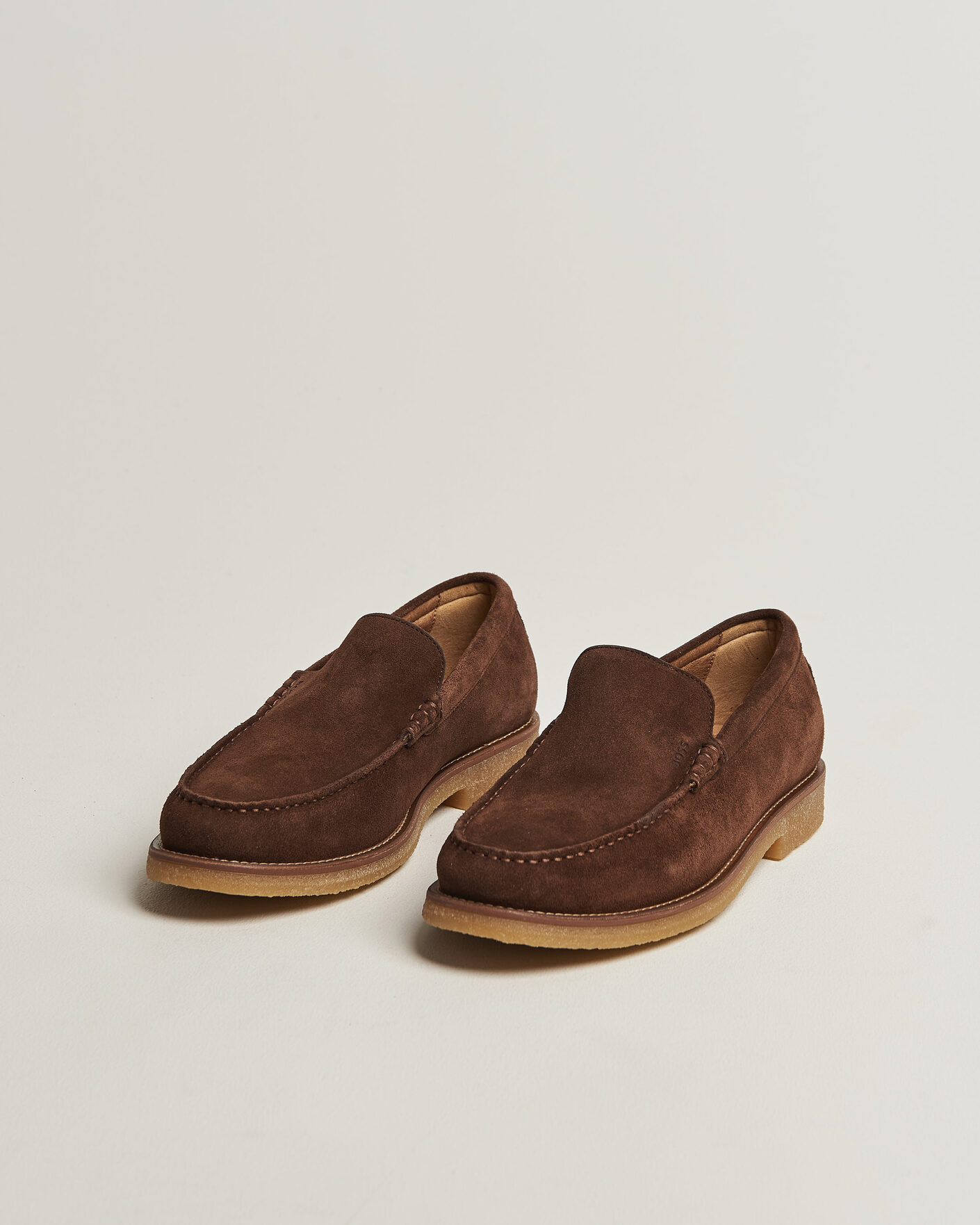 Hombres | Mocasines | BOSS BLACK | Kope Suede Moccasin Dark Brown