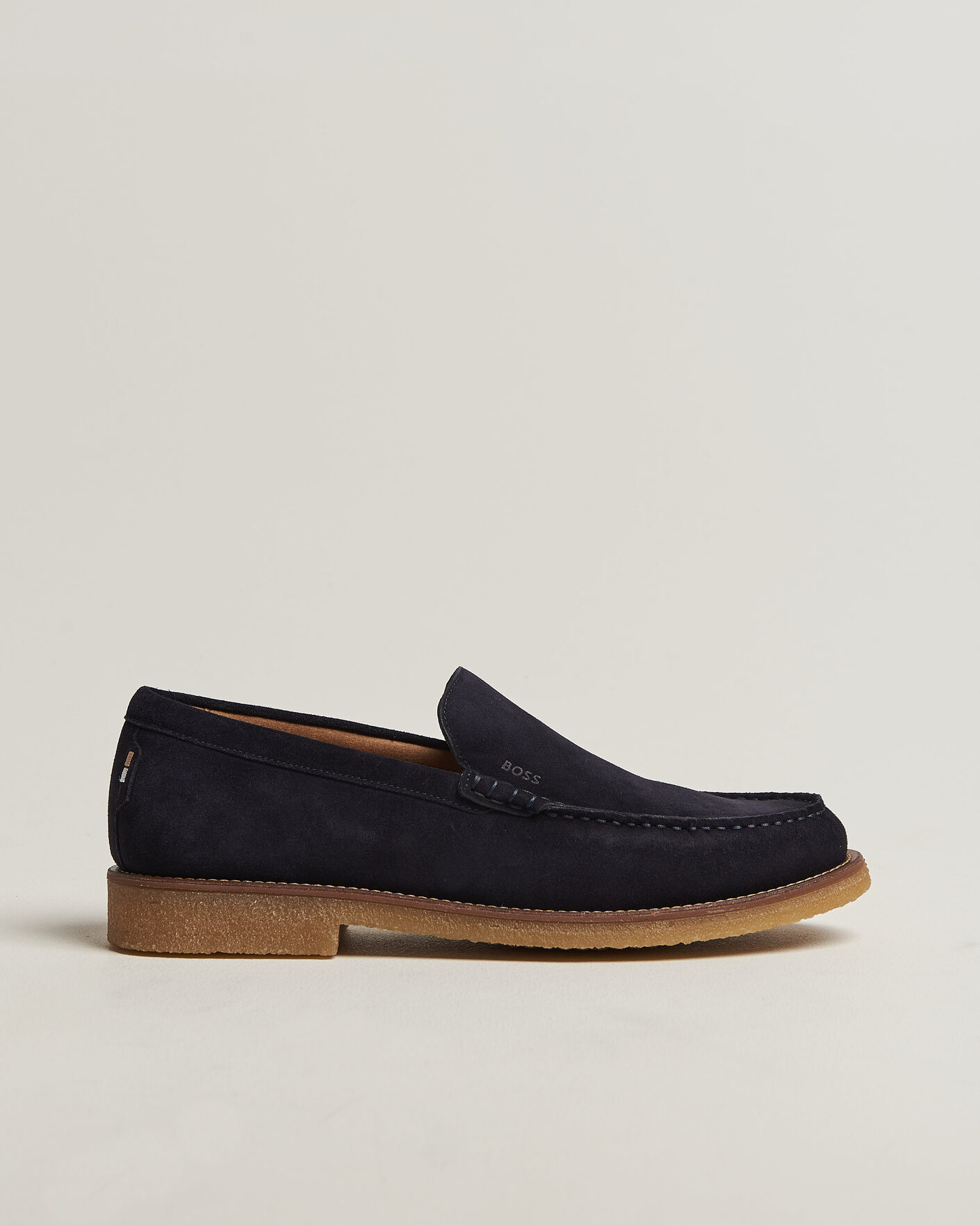 Hombres | Mocasines | BOSS BLACK | Kope Suede Moccasin Dark Blue