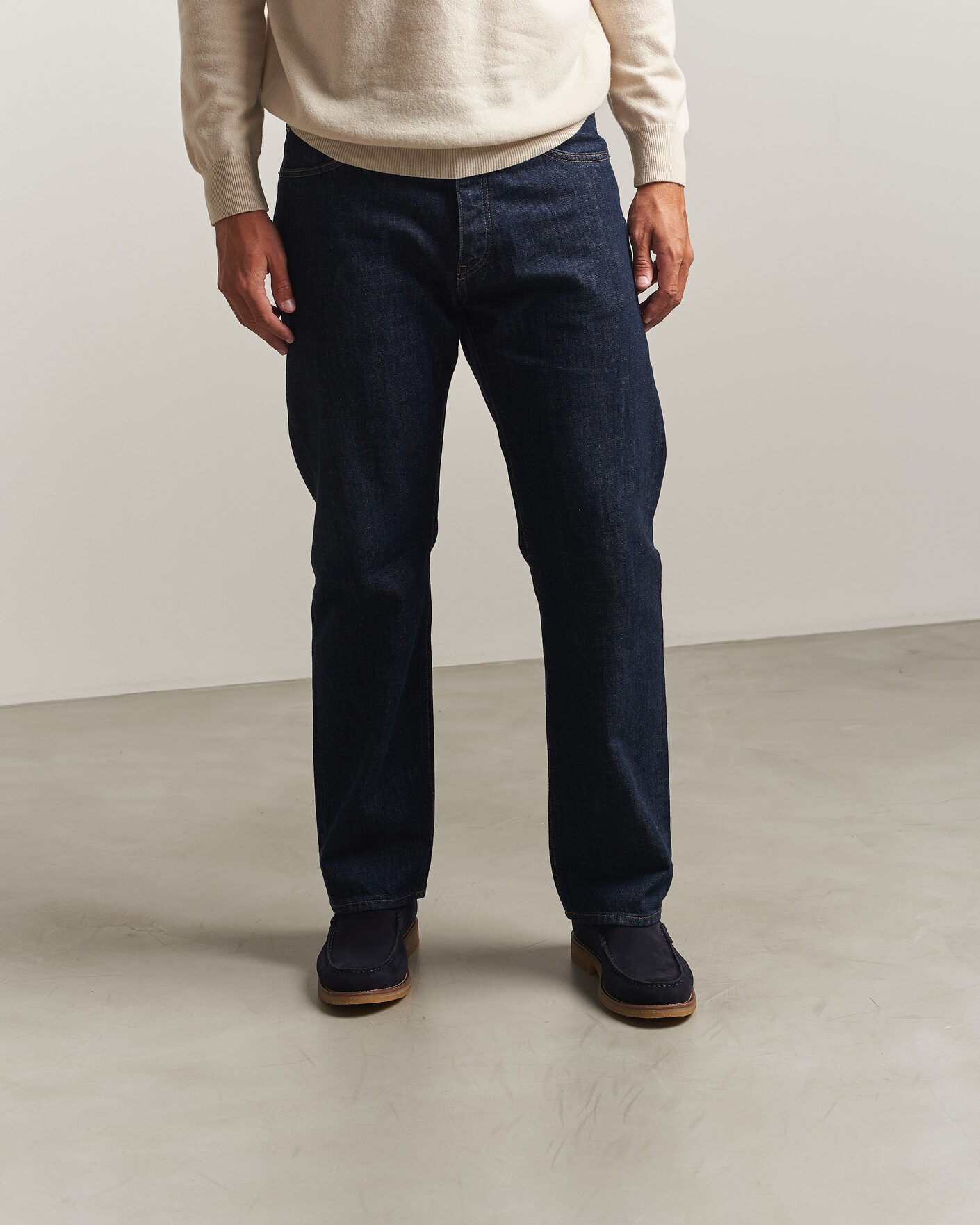 Hombres | Mocasines | BOSS BLACK | Kope Suede Moccasin Dark Blue