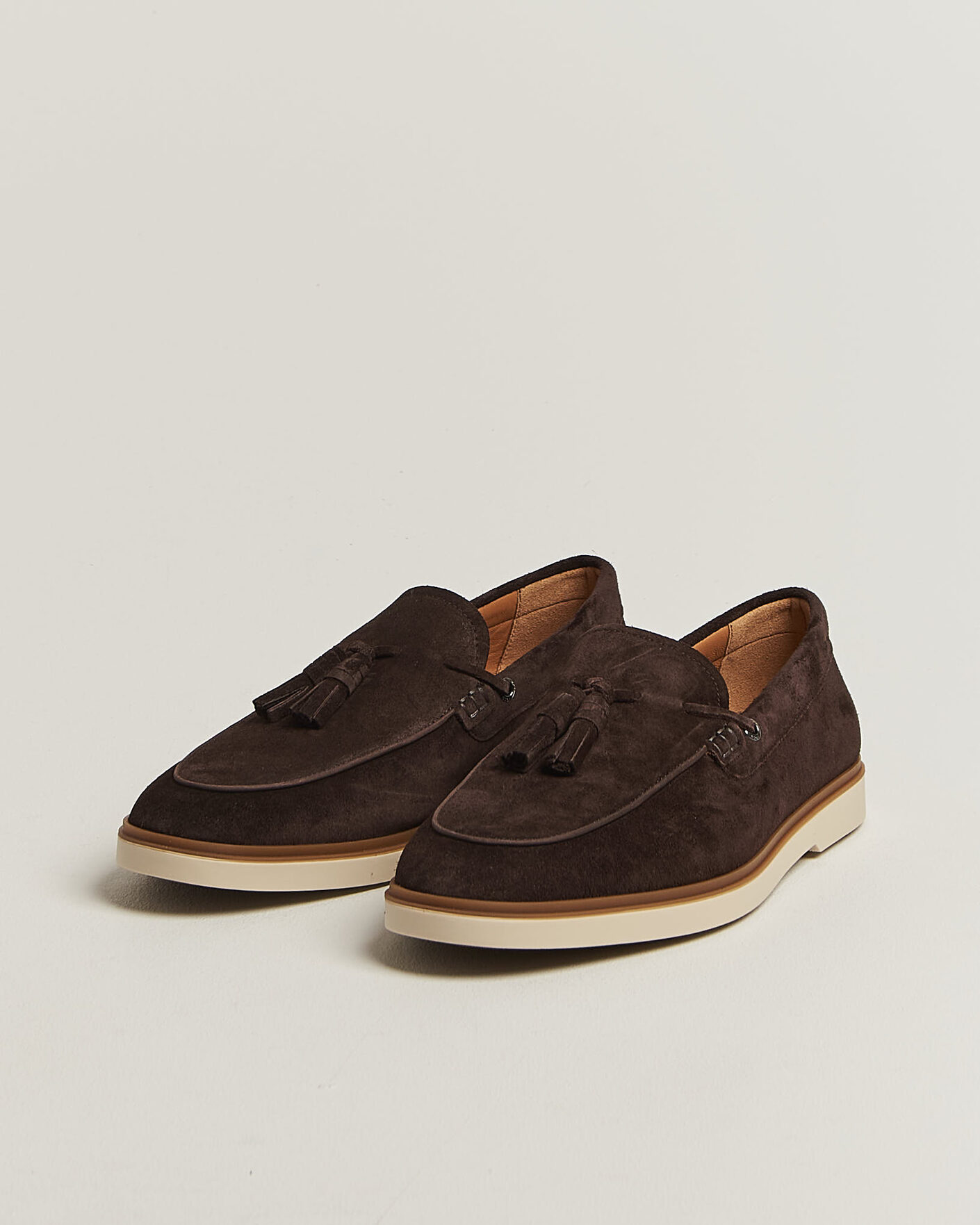 Hombres | Mocasines | BOSS BLACK | Hedley Suede Tassle Loafer Dark Brown