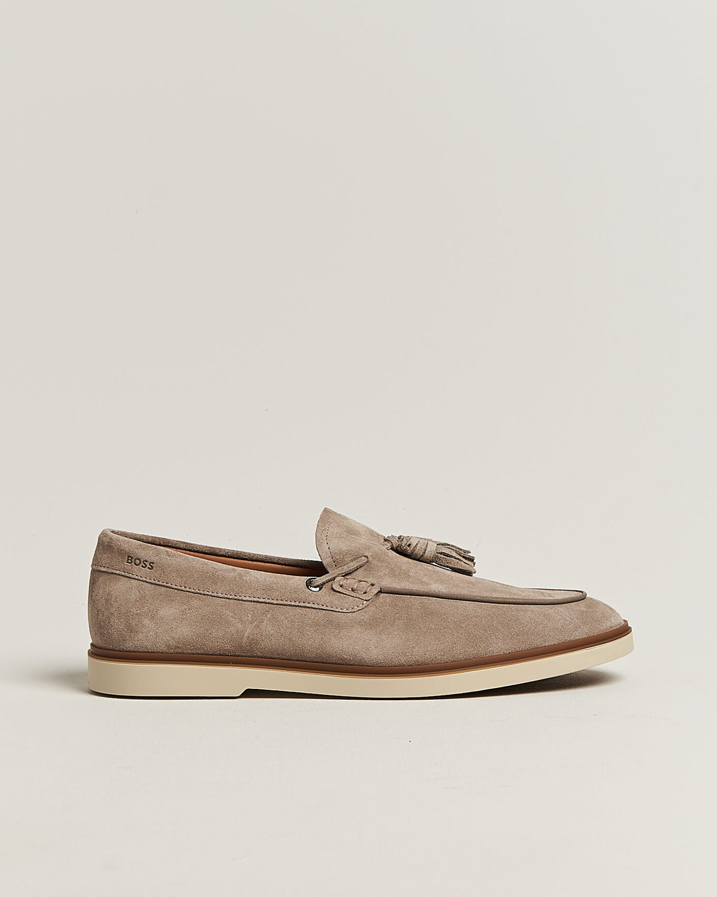 Hombres | Mocasines | BOSS BLACK | Hedley Suede Tassle Loafer Dark Beige
