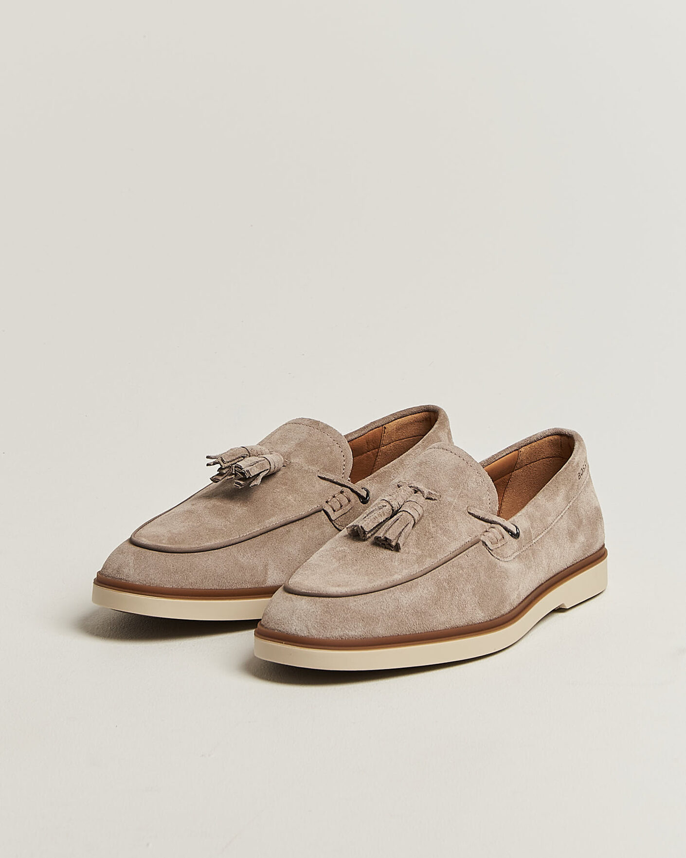 Hombres | Mocasines | BOSS BLACK | Hedley Suede Tassle Loafer Dark Beige