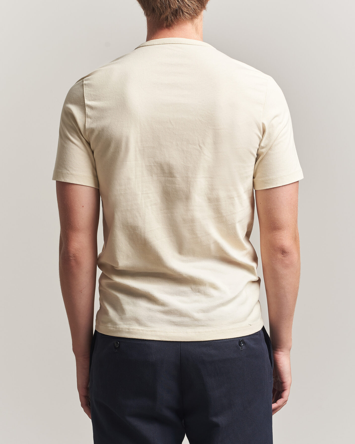 Hombres | Camisetas | BOSS BLACK | 3-Pack Crew Neck T-Shirt White/Beige/Grey