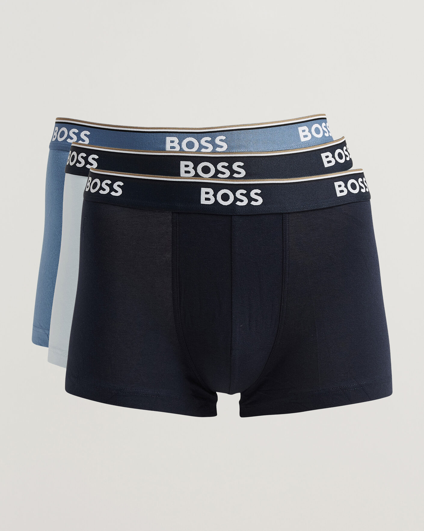 Hombres | Ropa interior y calcetines | BOSS BLACK | 3-Pack Trunk Navy/Blue/Light Blue