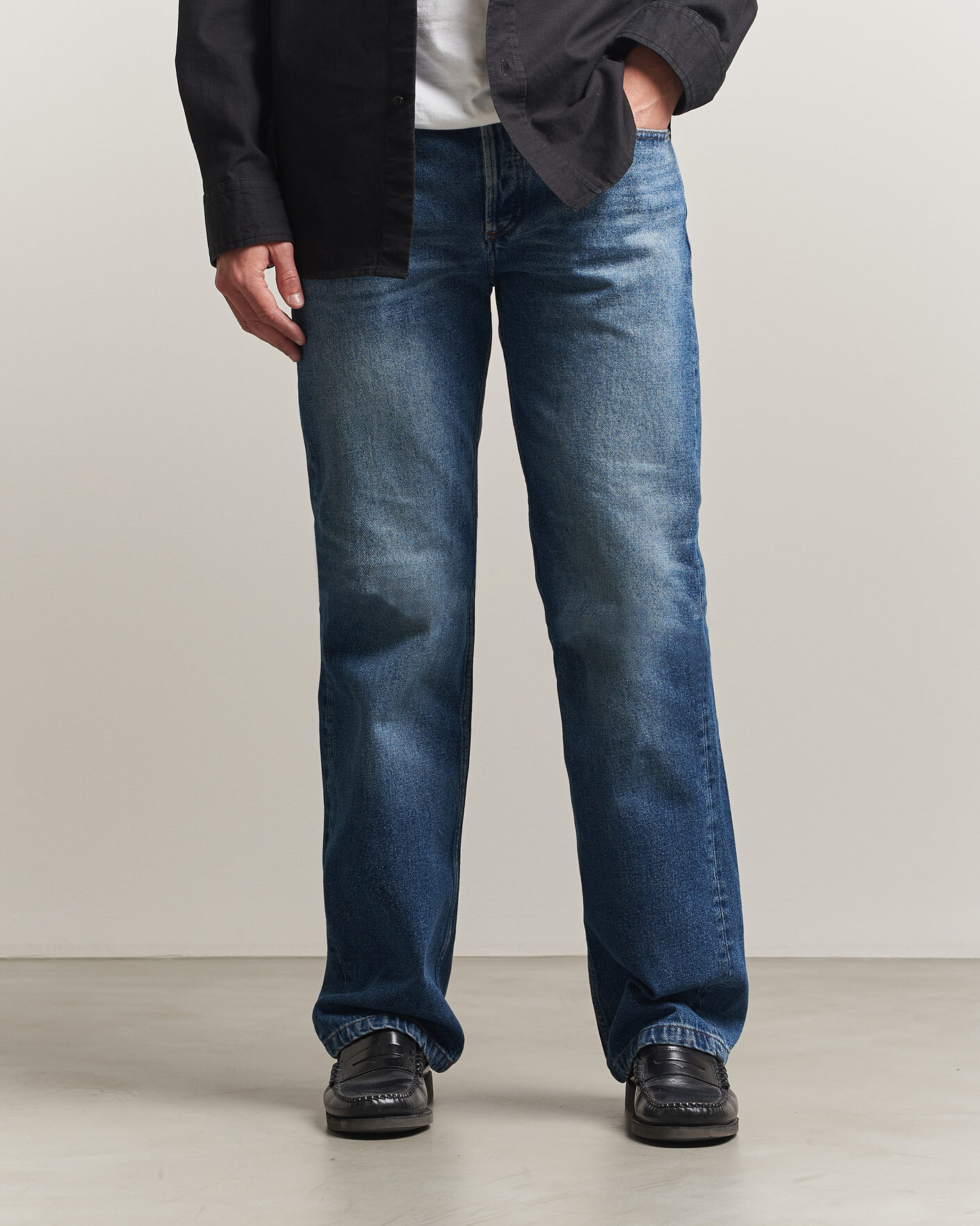 Hombres | Vaqueros | A.P.C. | Rescue Jeans Washed Indigo
