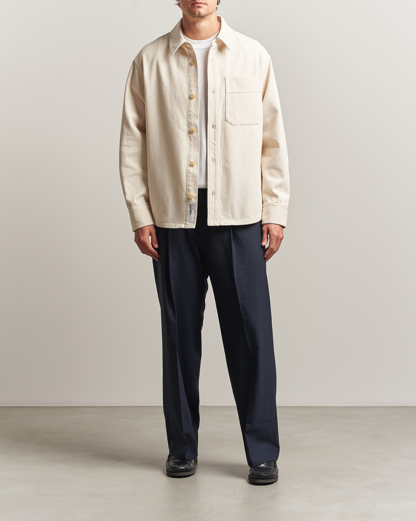Hombres | Camisas | A.P.C. | Basile Overshirt Off White