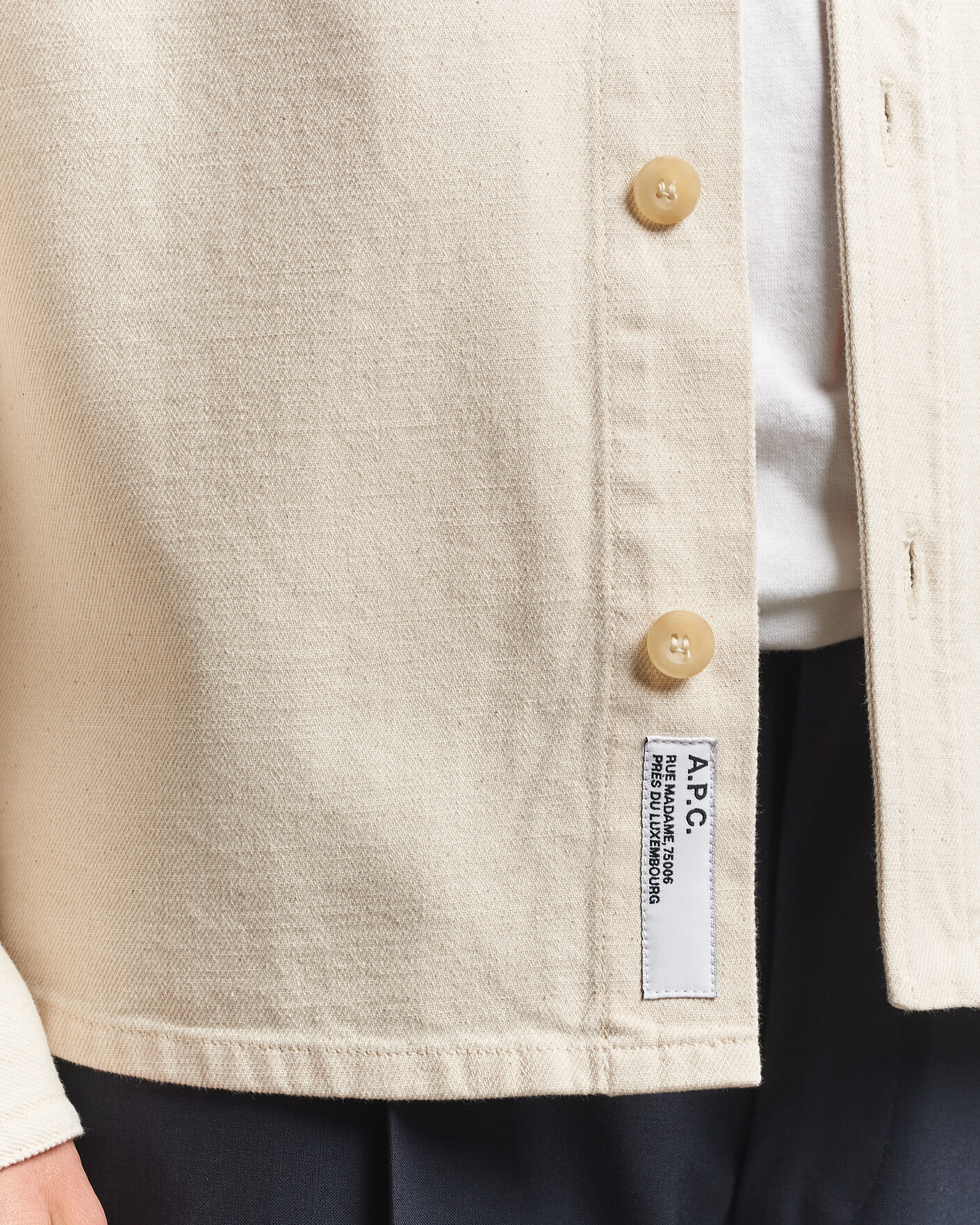 Hombres | Camisas | A.P.C. | Basile Overshirt Off White