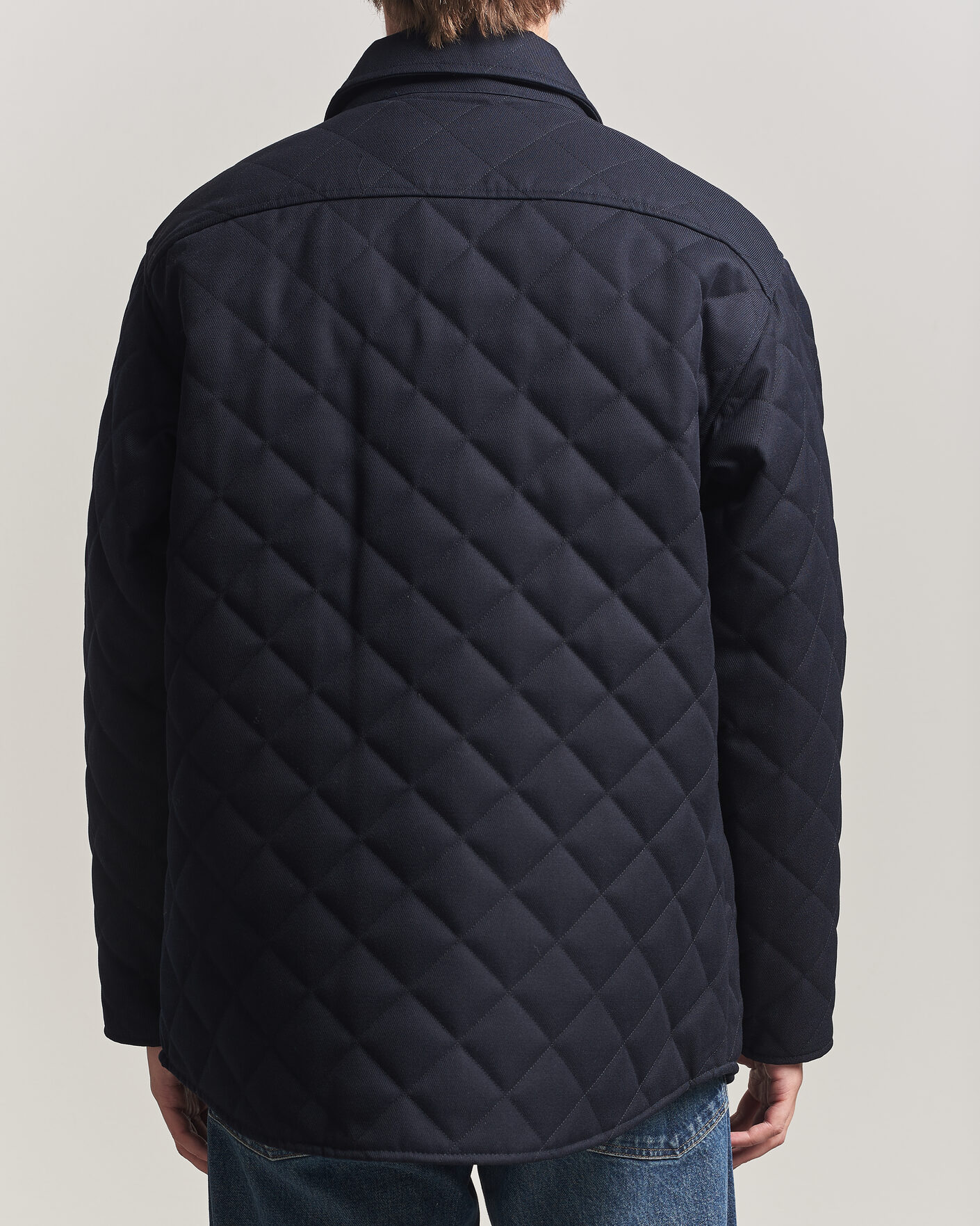 Hombres | Abrigos y chaquetas | A.P.C. | Georges Quilted Jacket Dark Navy
