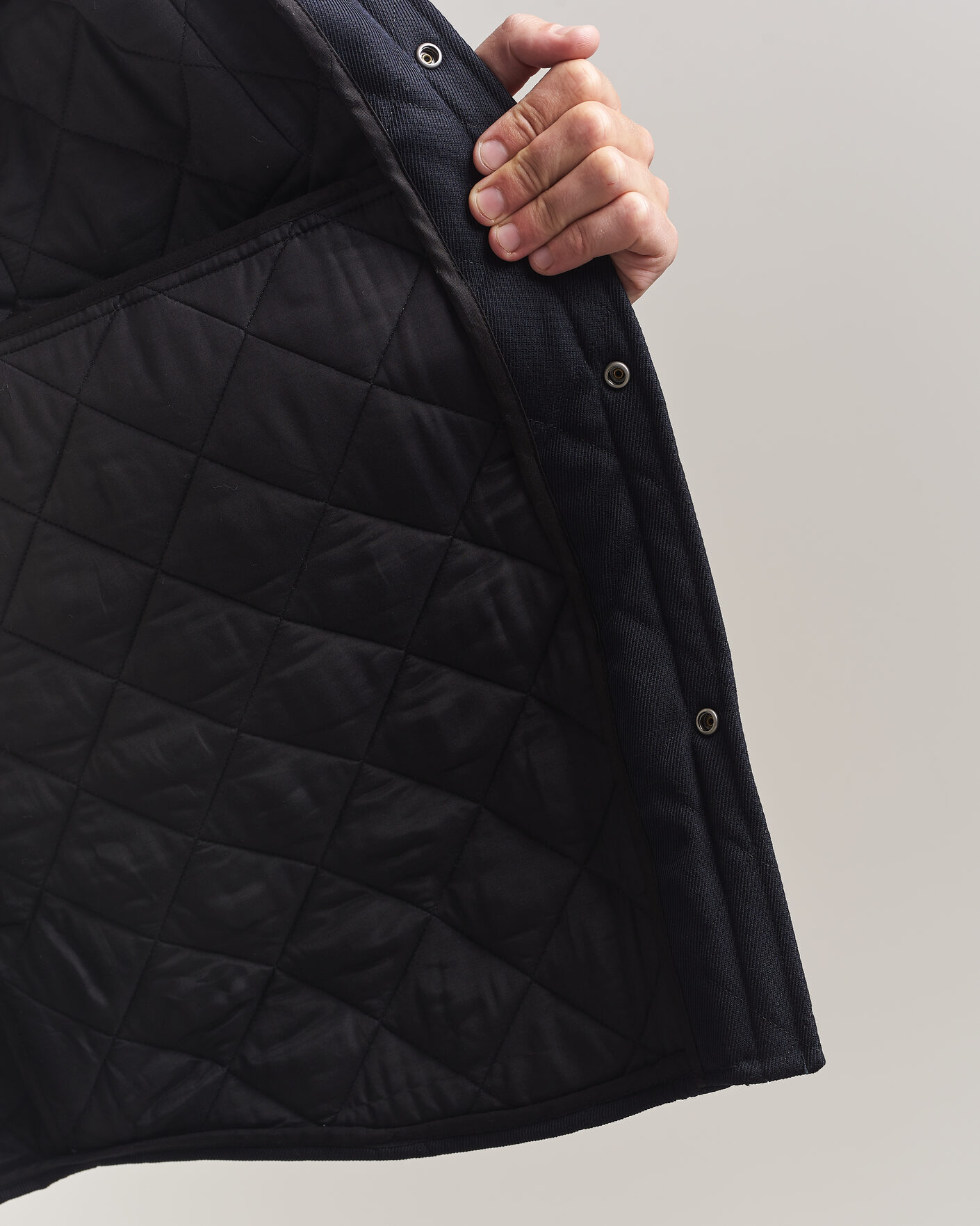 Hombres | Abrigos y chaquetas | A.P.C. | Georges Quilted Jacket Dark Navy