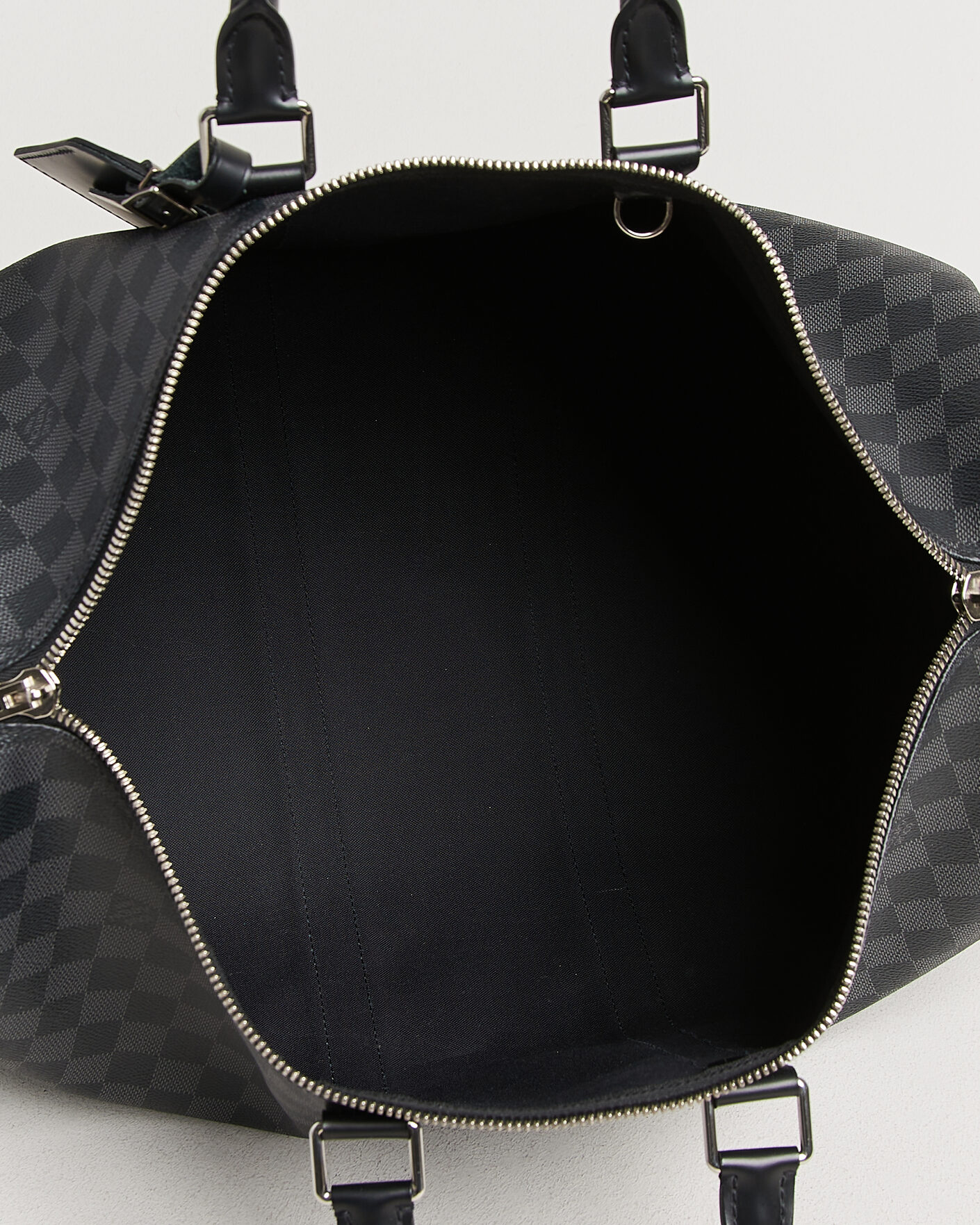 Hombres | Pre-Owned & Vintage Bags | Louis Vuitton Pre-Owned | Keepall Bandouliére 45 Damier Graphite